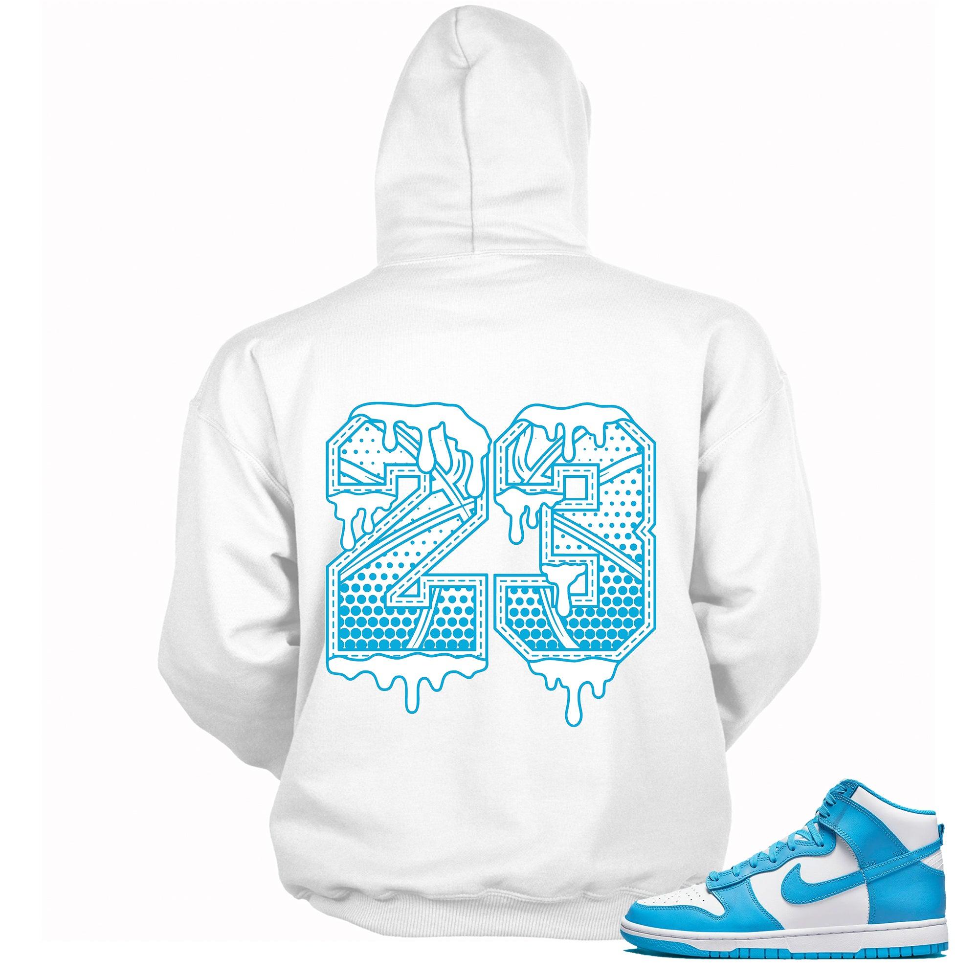 23 Ball Hoodie Nike Dunk High Retro Laser Blue photo