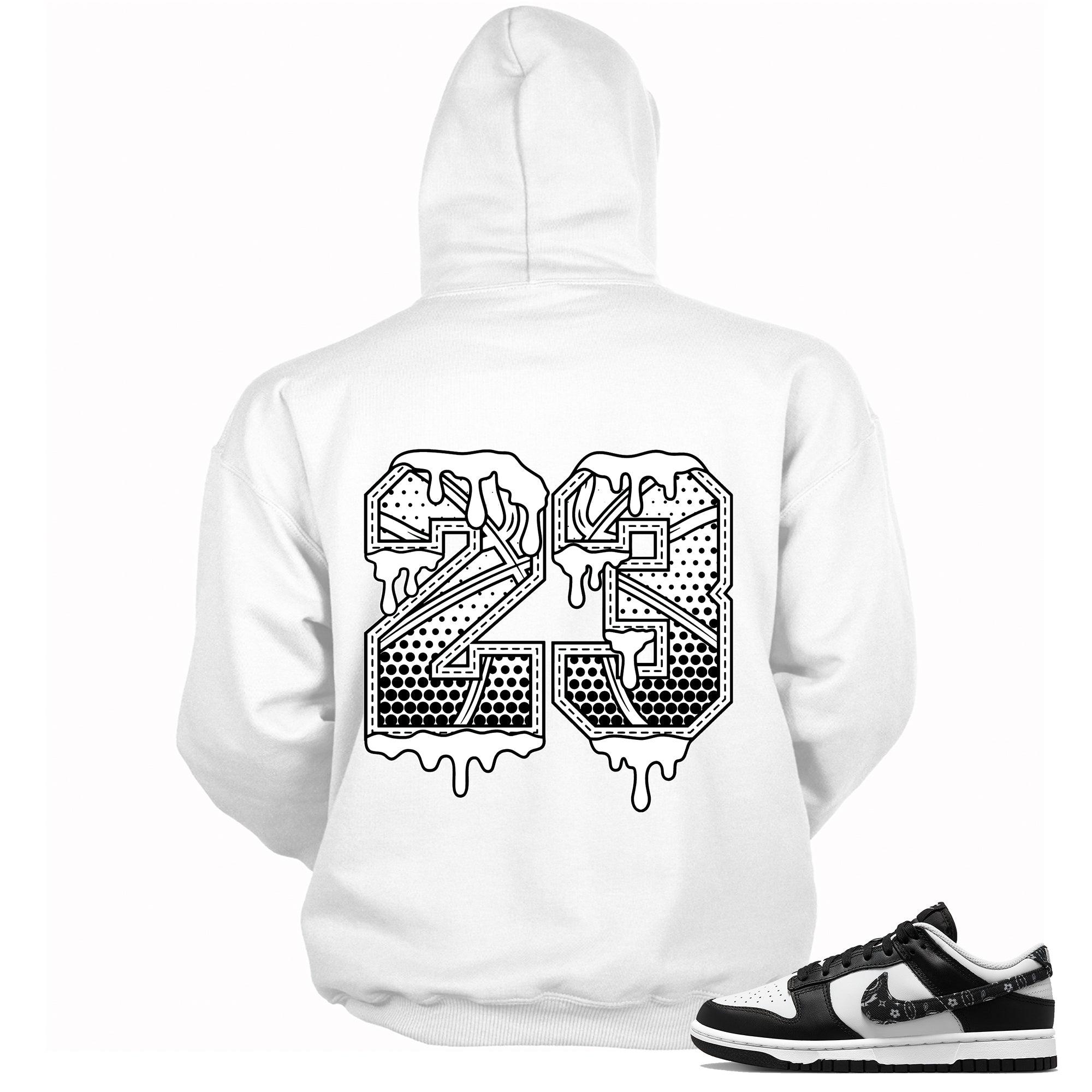 23 Ball Sweatshirt Nike Dunk Low Essential Black Paisley photo