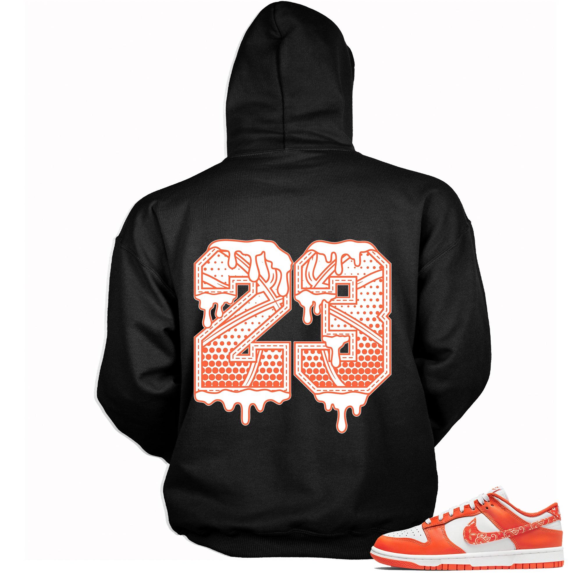 23 Ball Hoodie Nike Dunk Low Essential Paisley Pack Orange photo