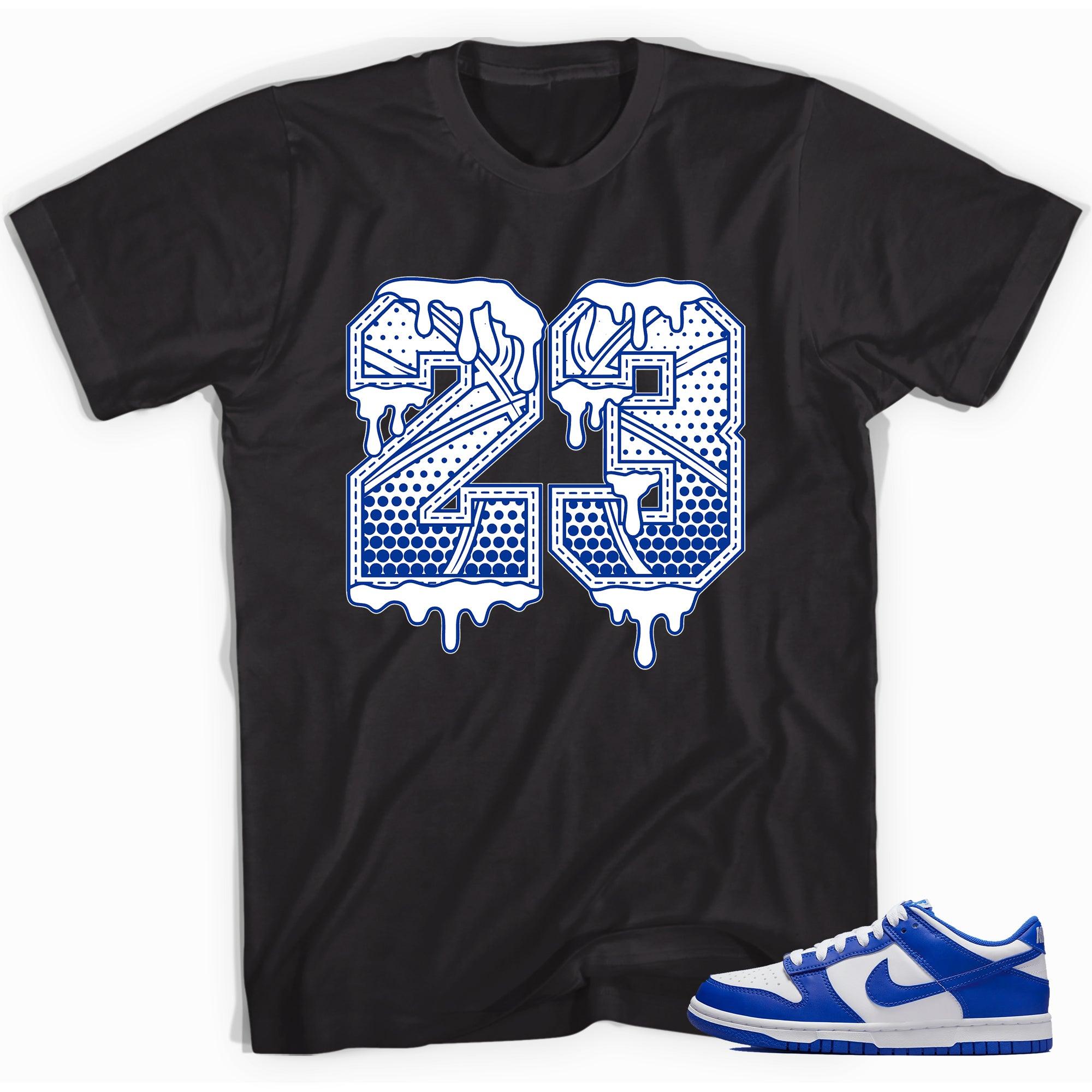 23 Ball Shirt Nike Dunk Low Racer Blue photo