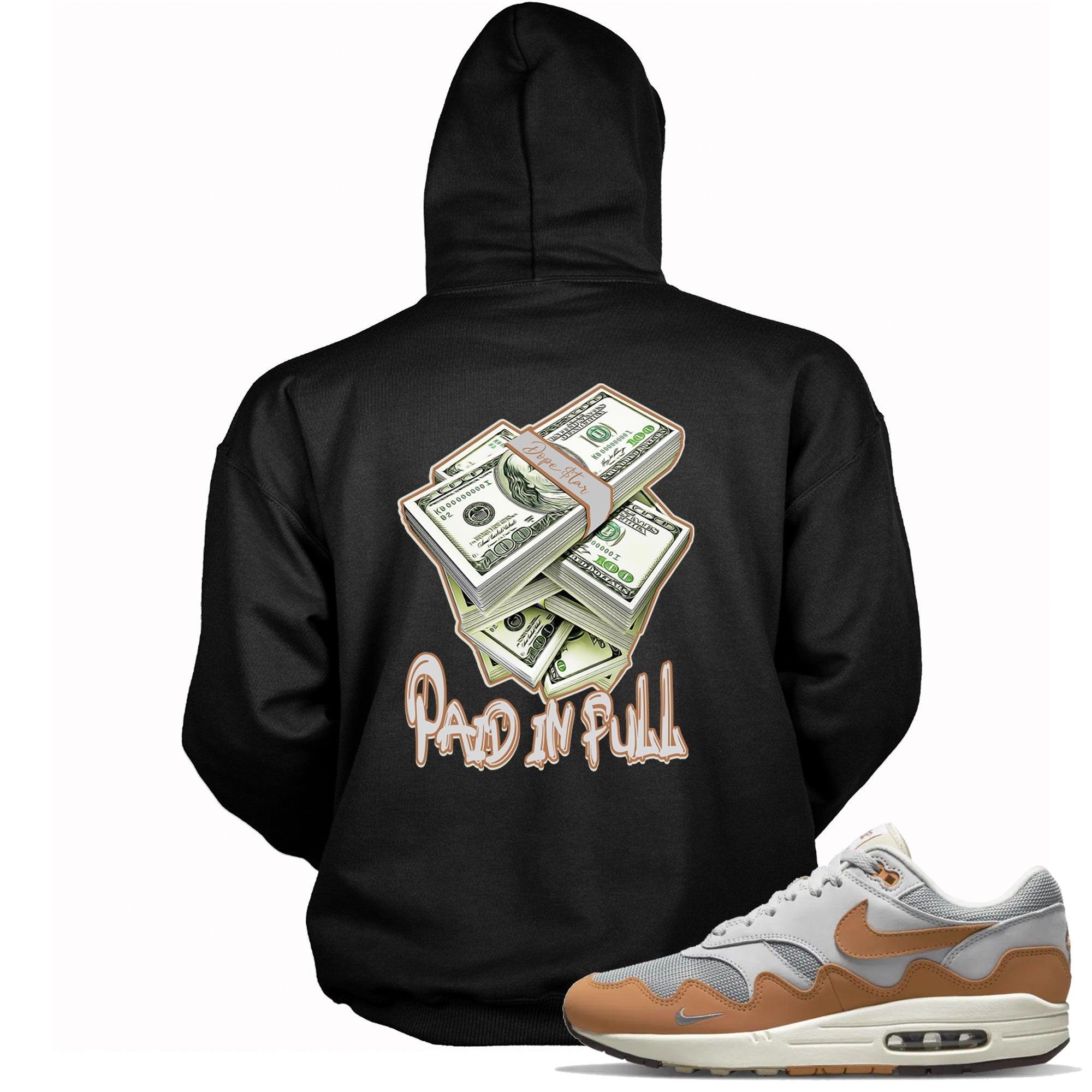 Paid In Full Hooded Sneaker Sweatshirt Air Max 1 x Patta photo