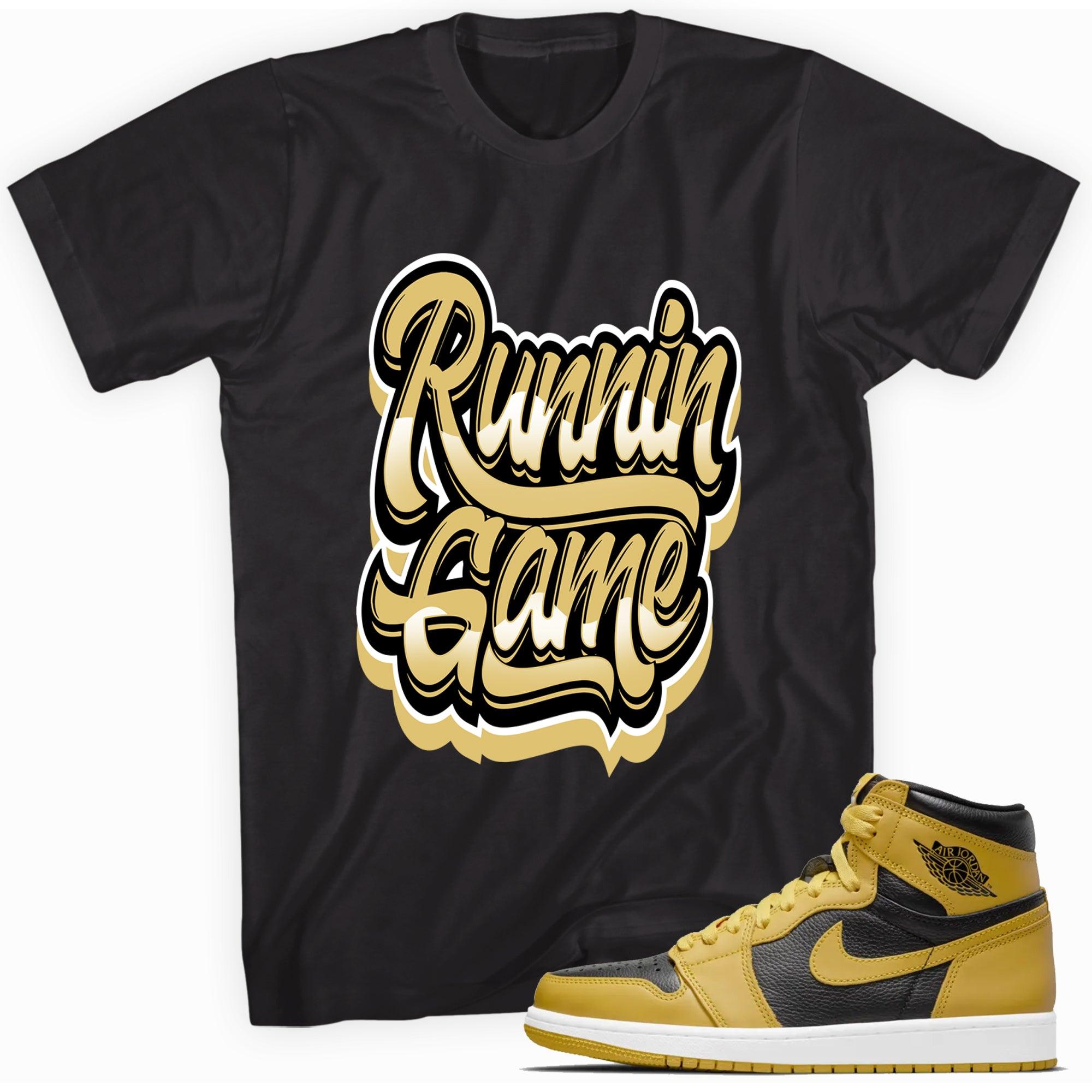 Runnin Game Shirt AJ 1 Retro High Pollen photo