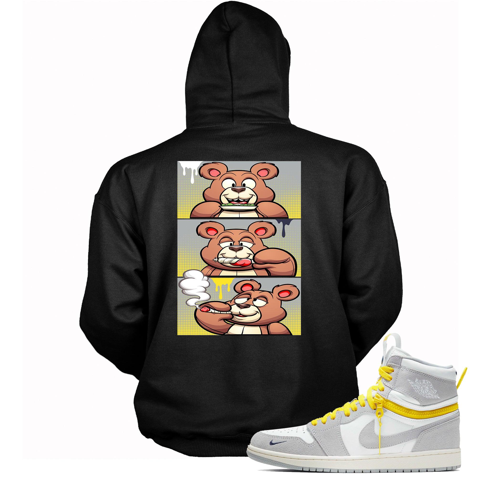 Roll It Sneaker Sweatshirt AJ 1 Switch Light Smoke Grey Yellow photo