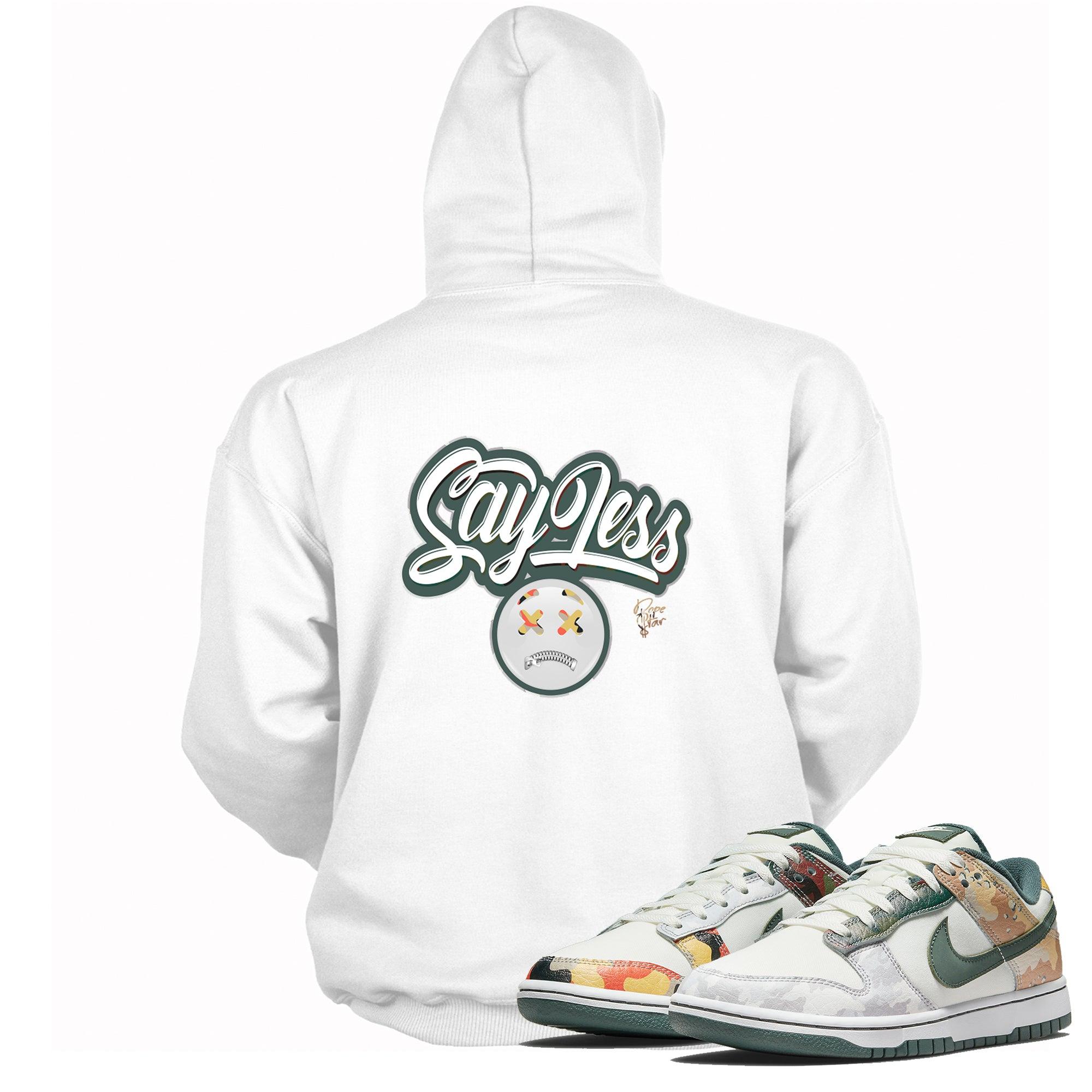 Say Less Hoodie Nike Dunk Low Sail Multi Camo photo