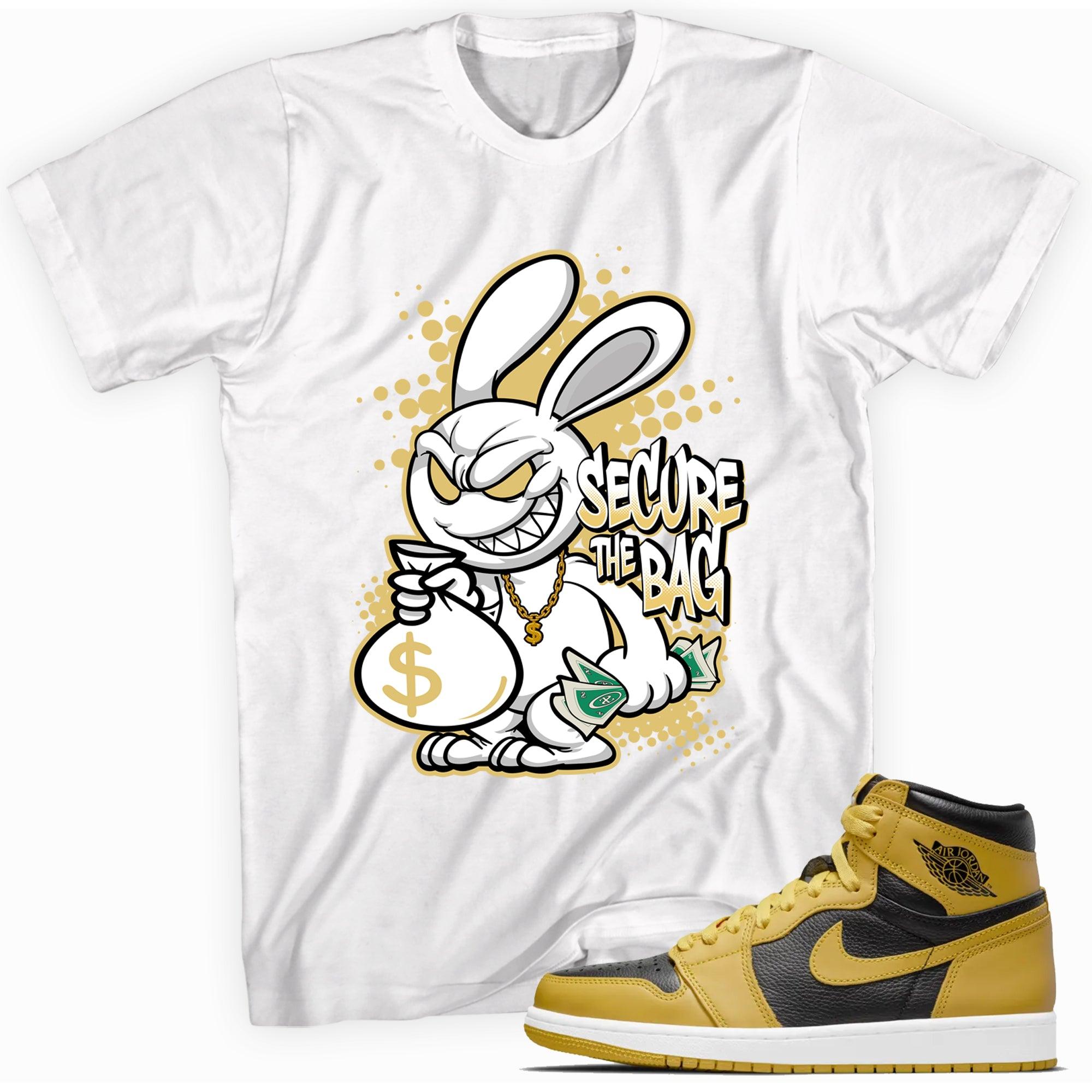 Secure The Bag Shirt AJ 1 Retro High Pollen photo