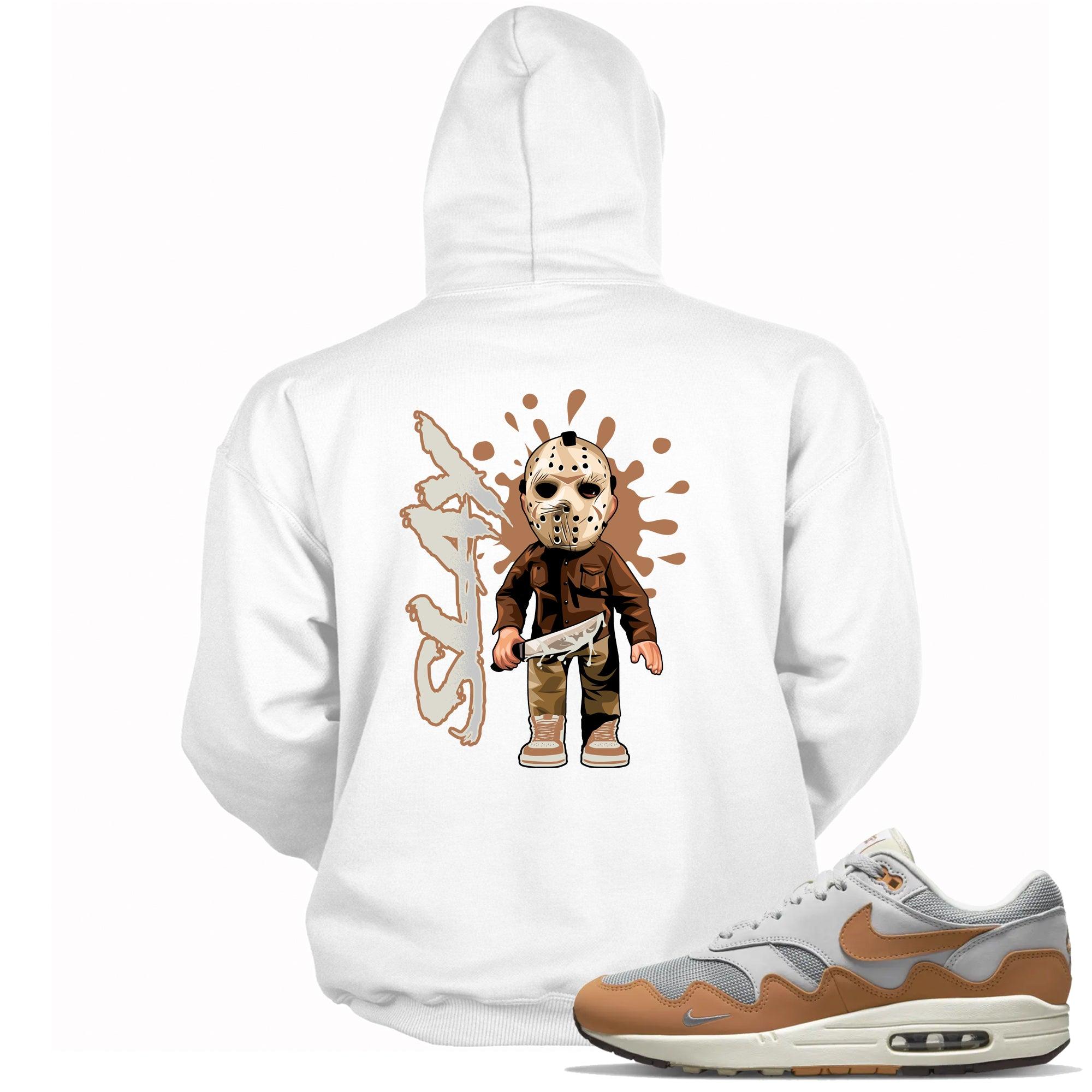 White Slay Hoodie Air Max 1 x Patta photo