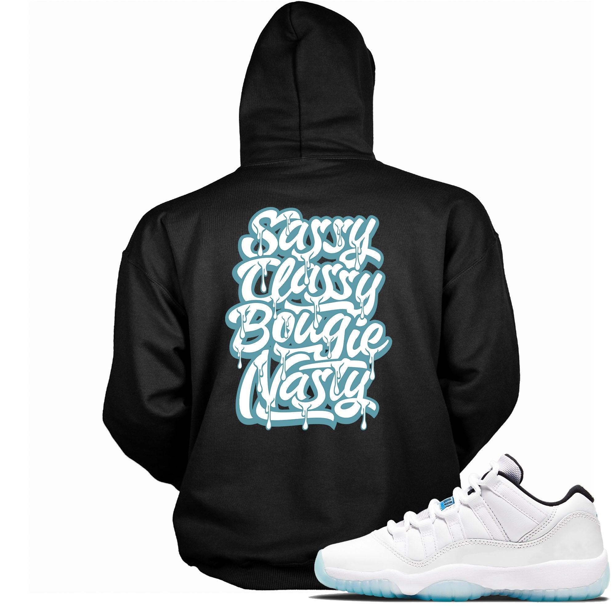 Sassy Classy Hoodie AJ 11 Retro Low Legend Blue photo