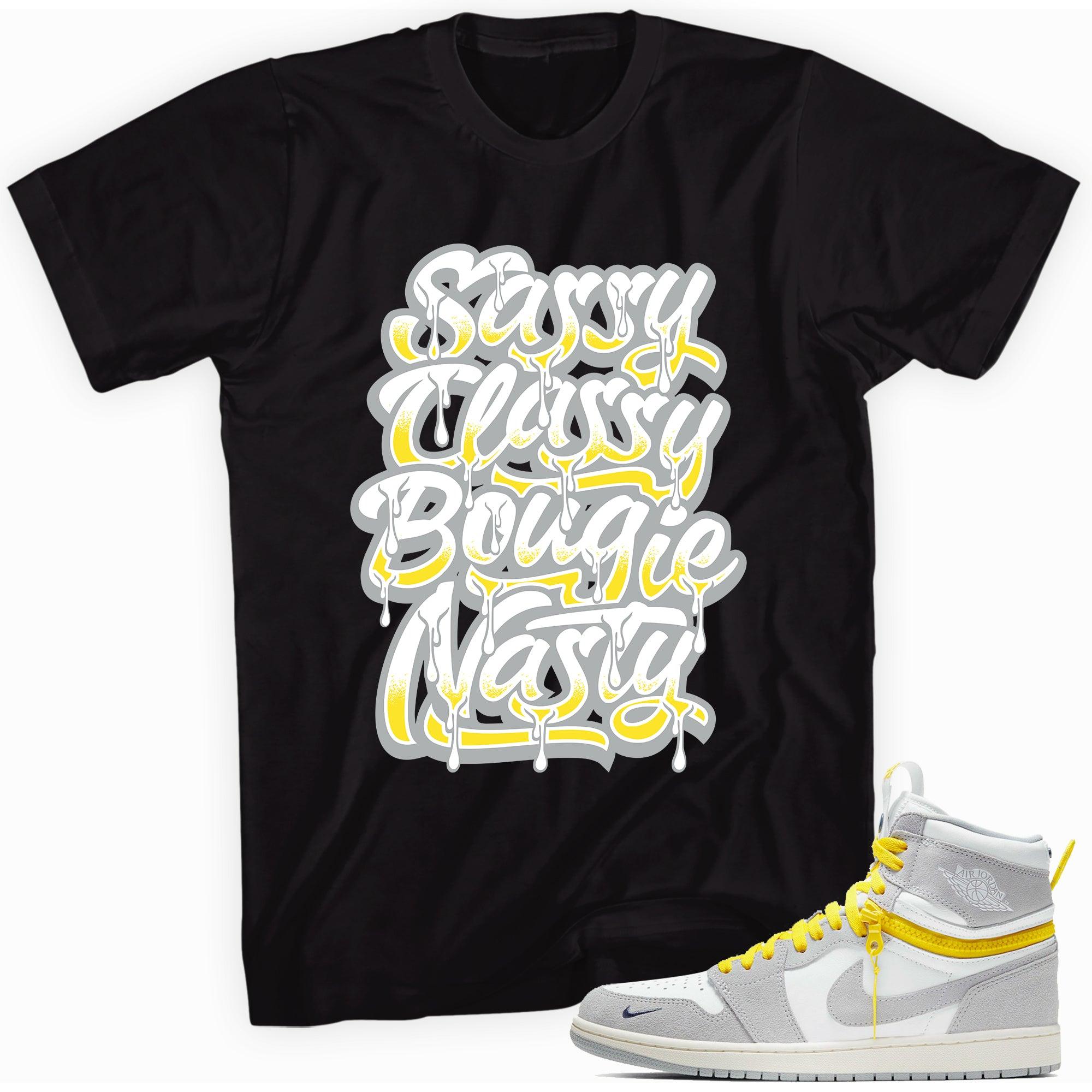 Sassy Classy Shirt AJ 1 Switch Light Smoke Grey photo