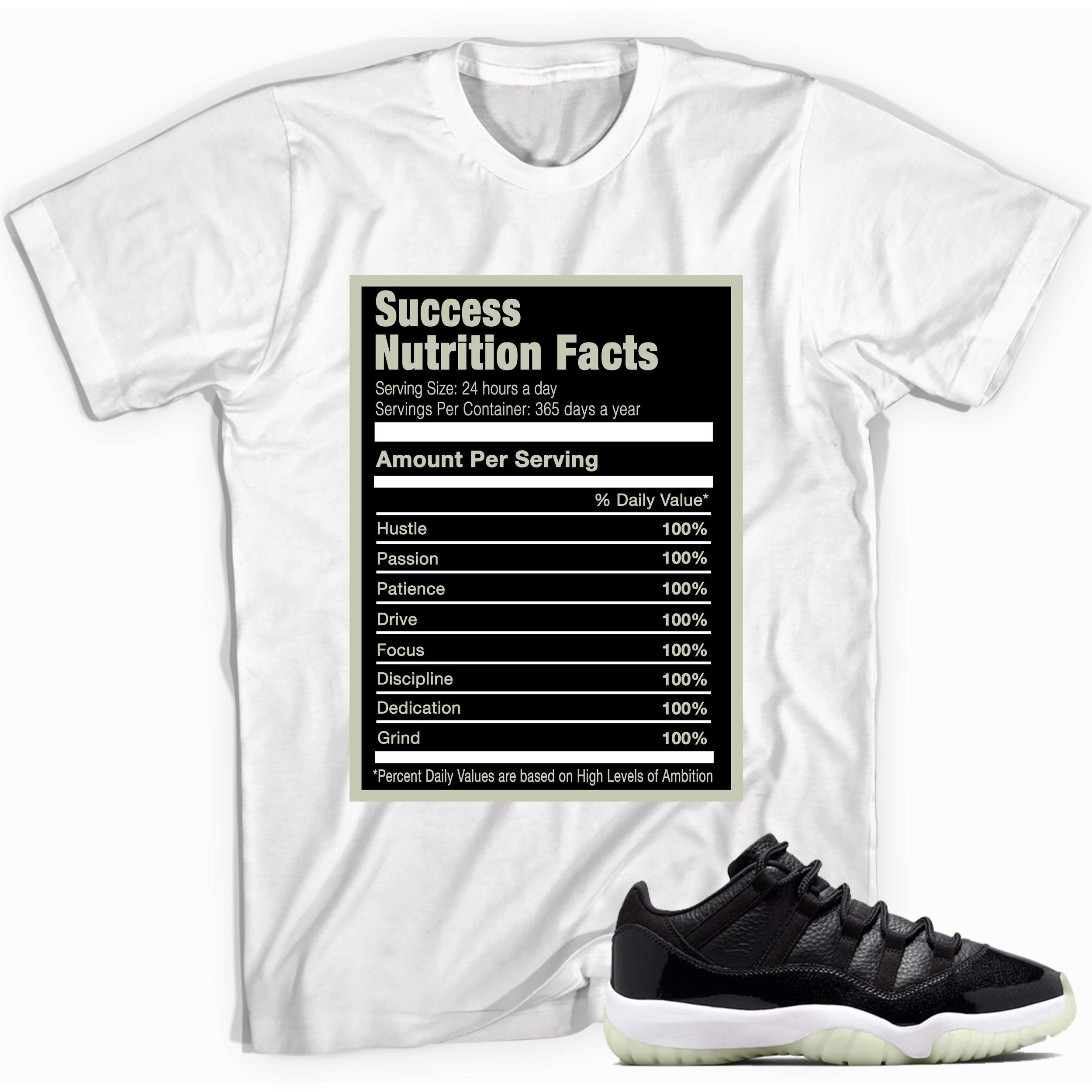 Success Nutrition Sneaker Tee AJ 11 Retro Low 72 10 photo