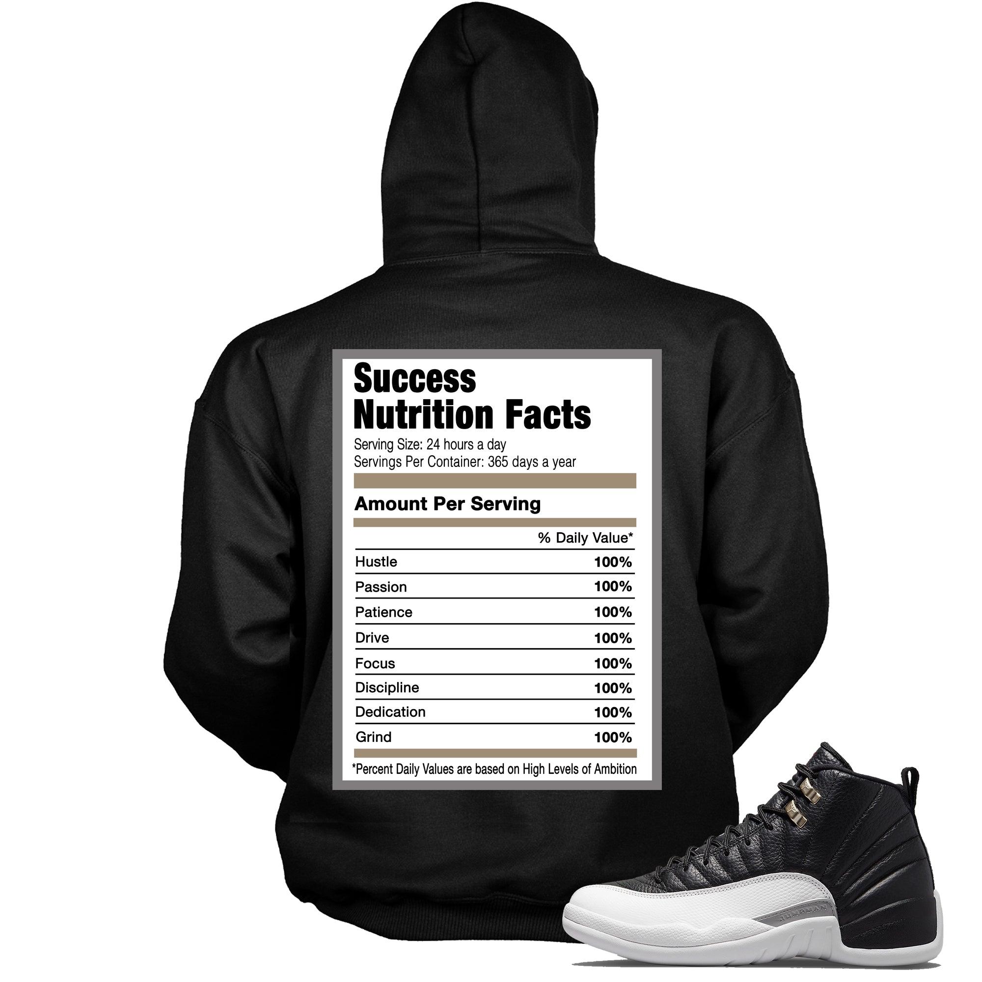 Success Nutrition Sneaker Sweatshirt AJ 12 Retro Playoffs photo