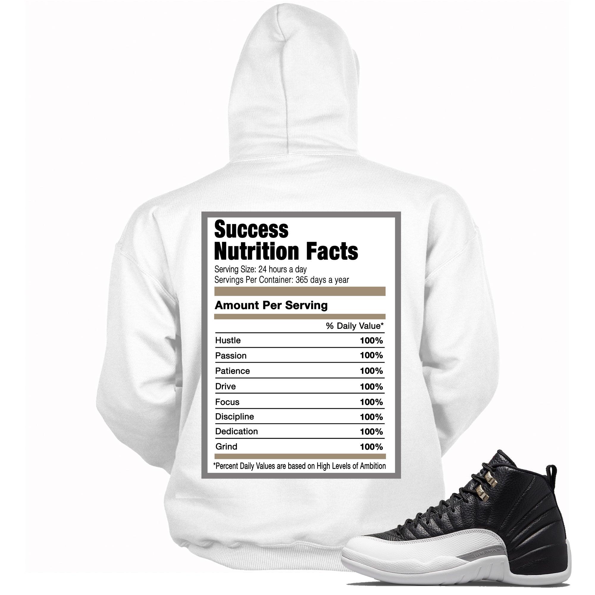 Success Nutrition Hoodie AJ 12 Retro Playoffs photo