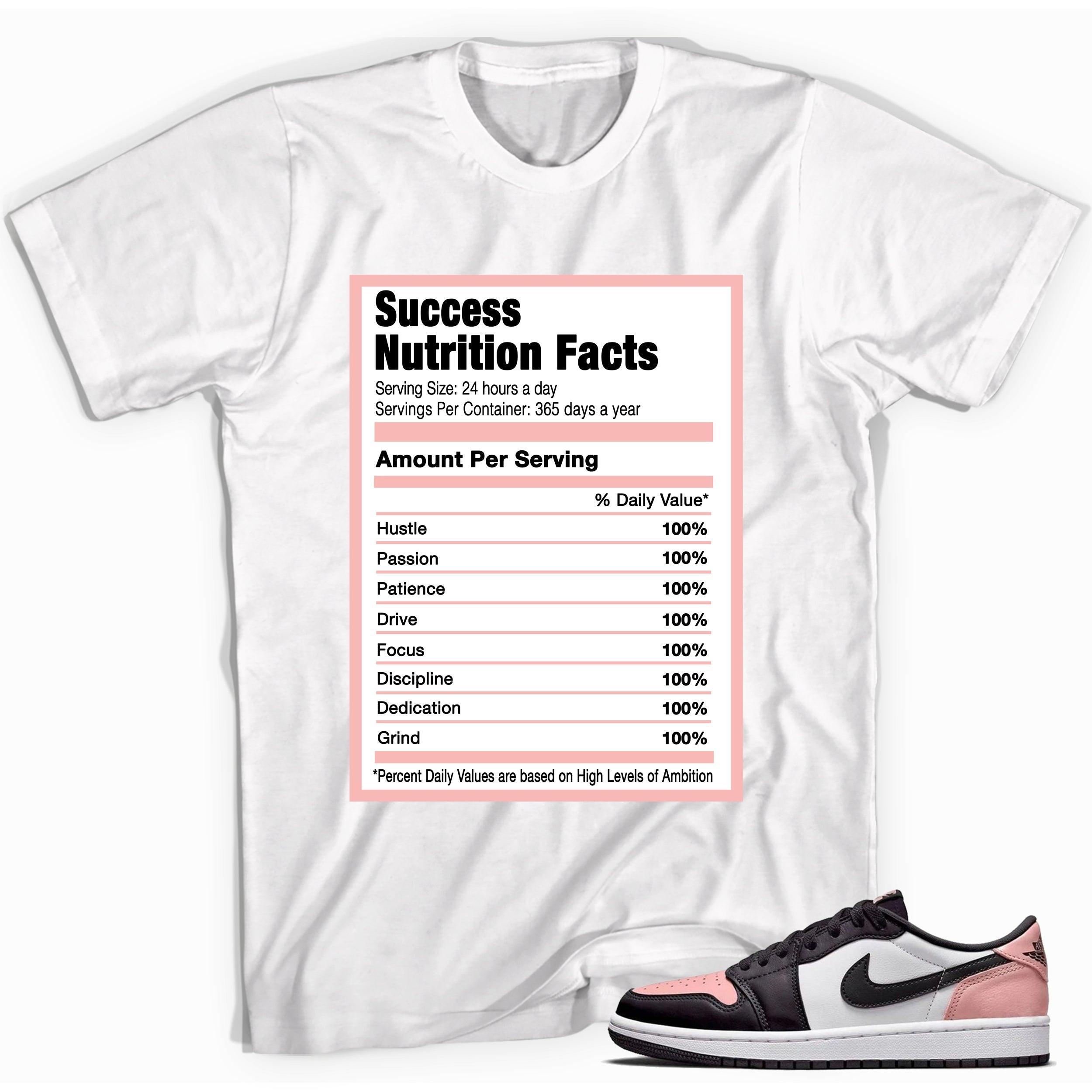 Success Nutrition Shirt AJ 1 Bleached Coral photo