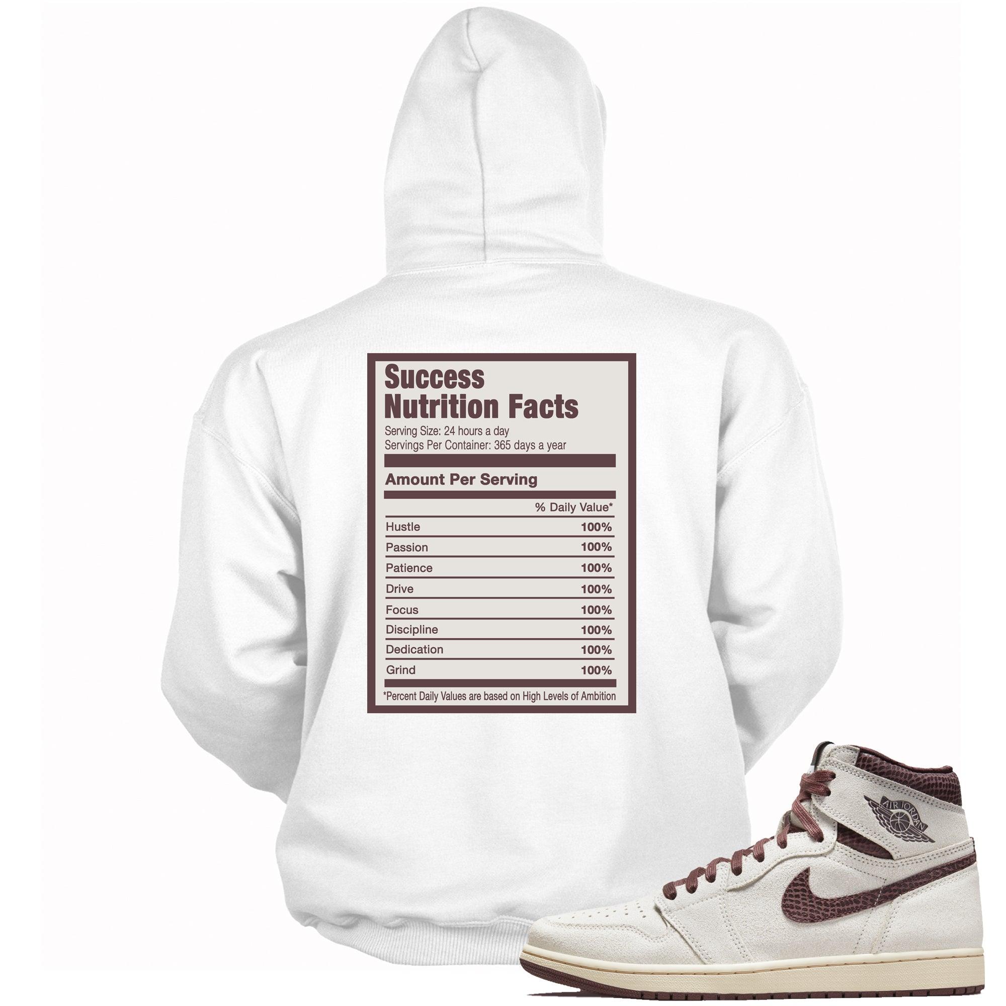 Success Nutrition Hoodie AJ 1 High OG A Ma Maniére photo