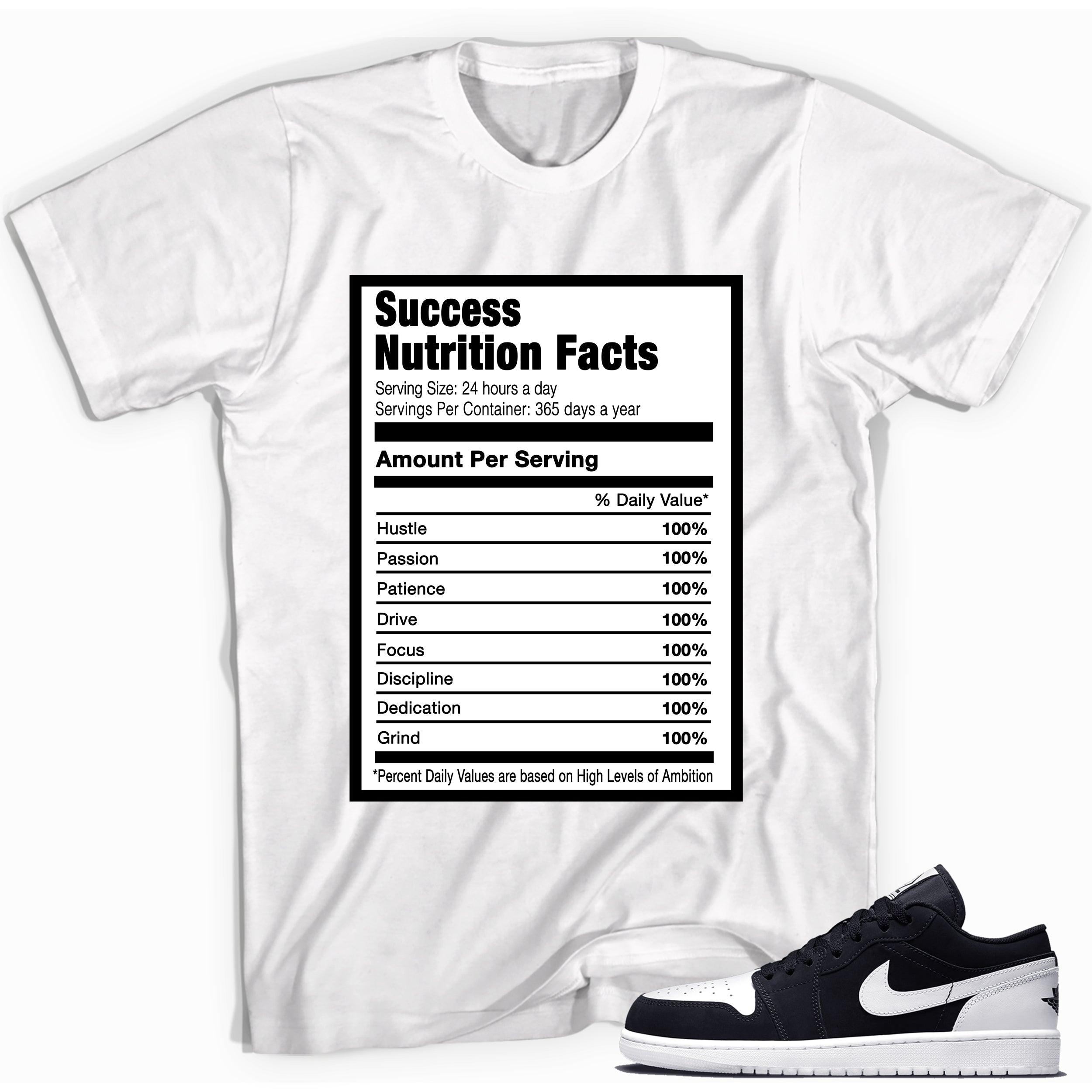 Success Nutrition Sneaker Tee AJ 1 Low Diamond photo