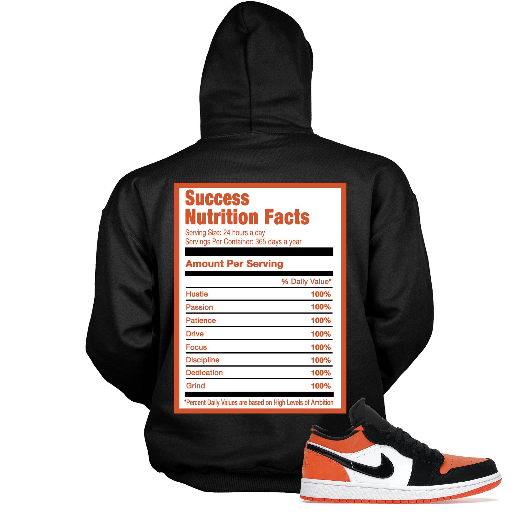 Success Nutrition Sneaker Sweatshirt Womens AJ 1 Low Starfish photo