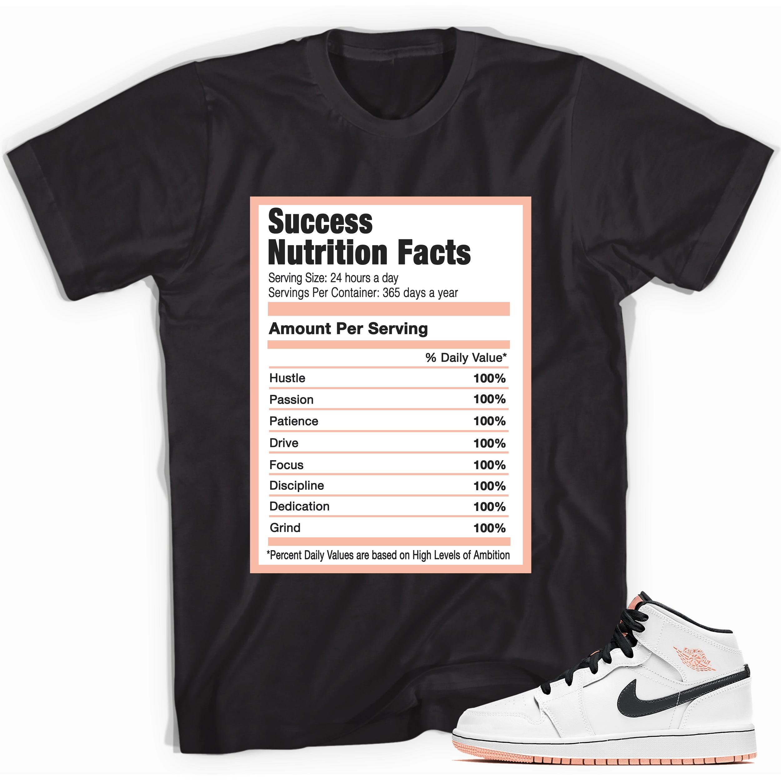 Success Nutrition Sneaker Tee AJ 1 Mid Arctic Orange photo