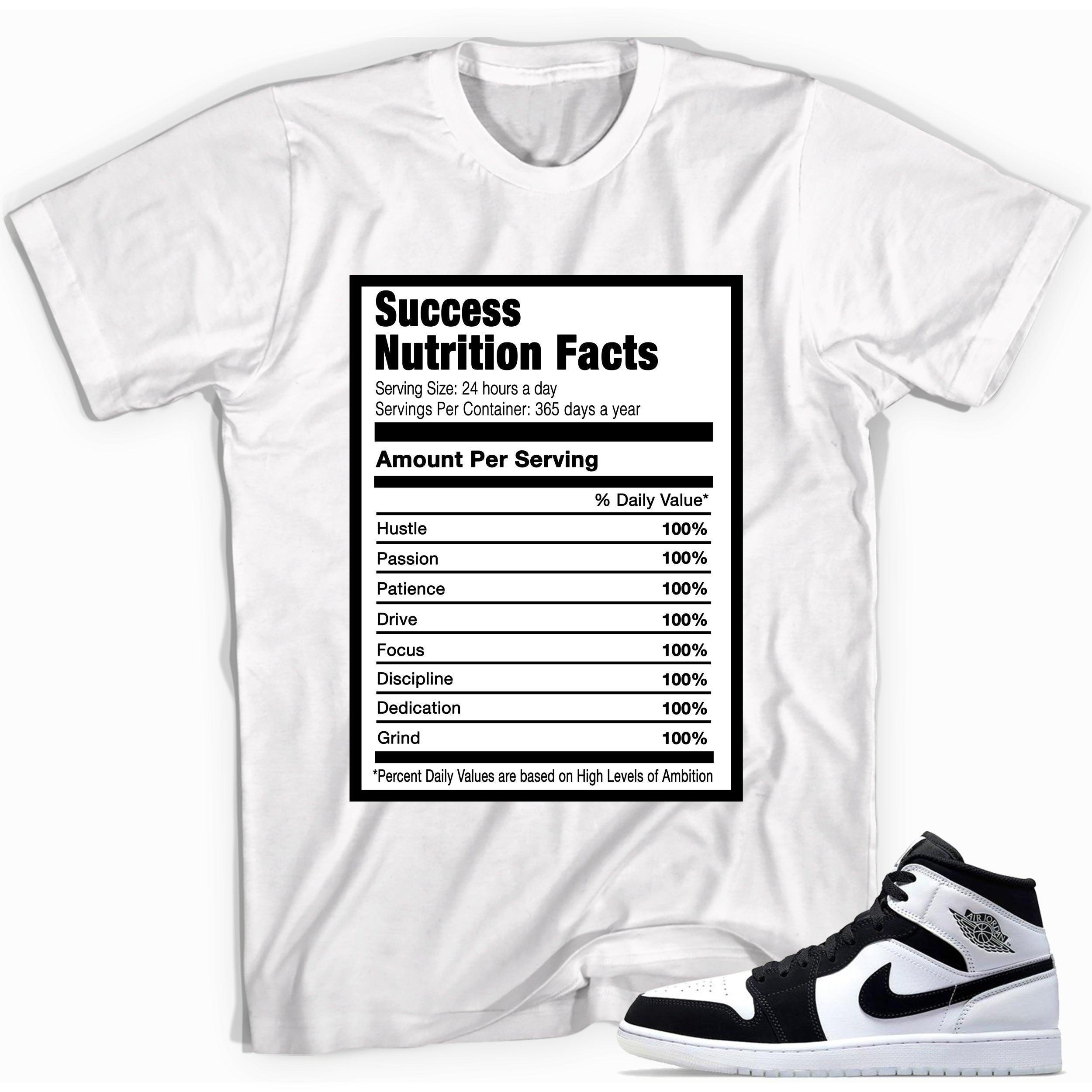 Success Nutrition Sneaker Tee AJ 1 Mid Diamond photo