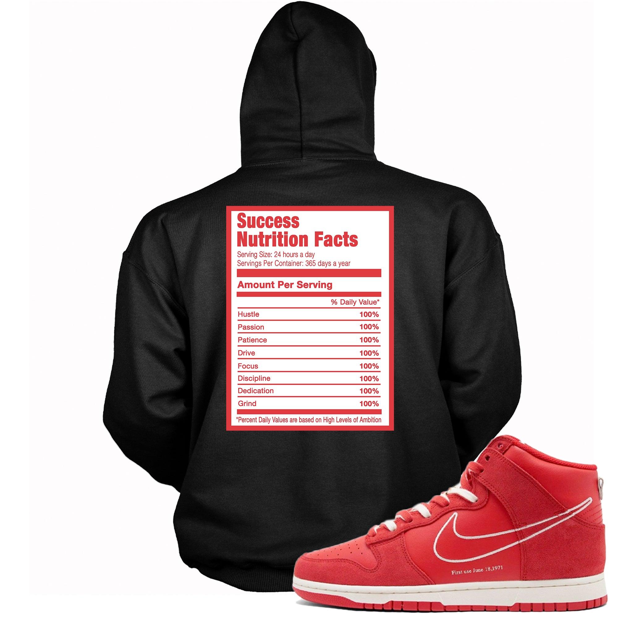 Success Nutrition Sneaker Sweatshirt Nike Dunk High First Use photo