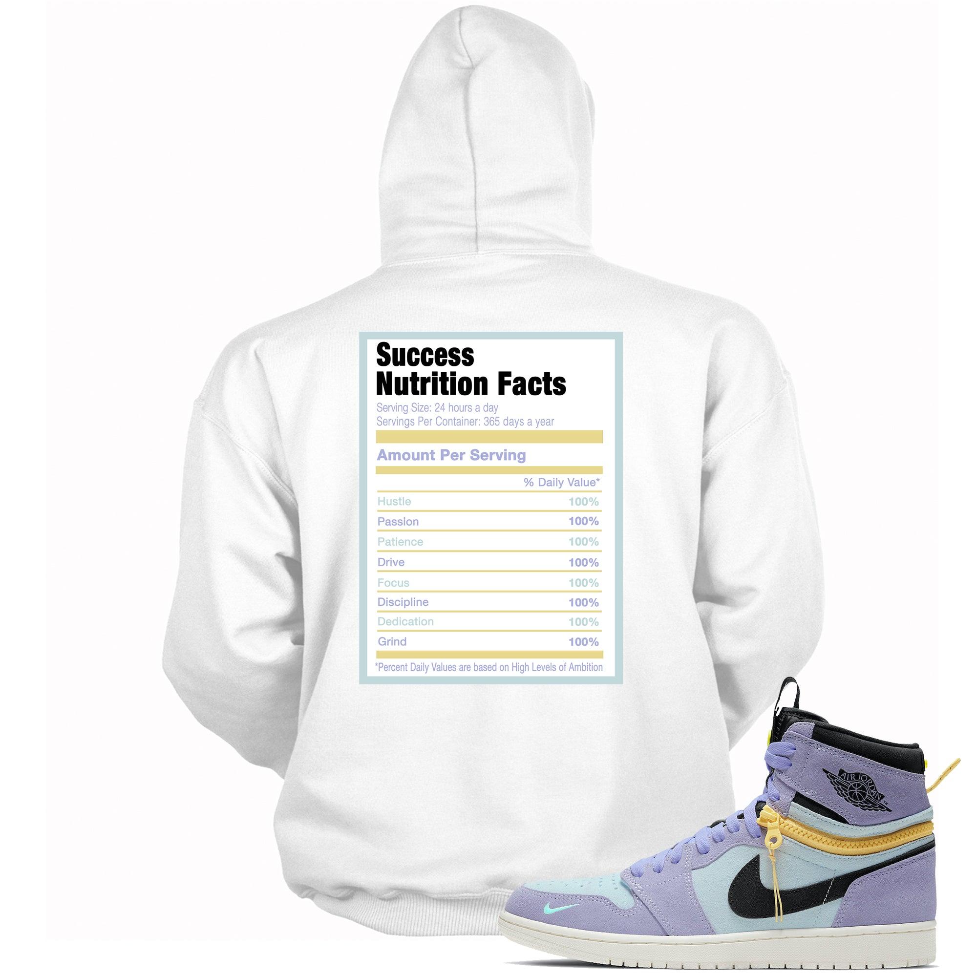 Success Nutrition Hoodie AJ 1 SWITCH Purple Pulse photo