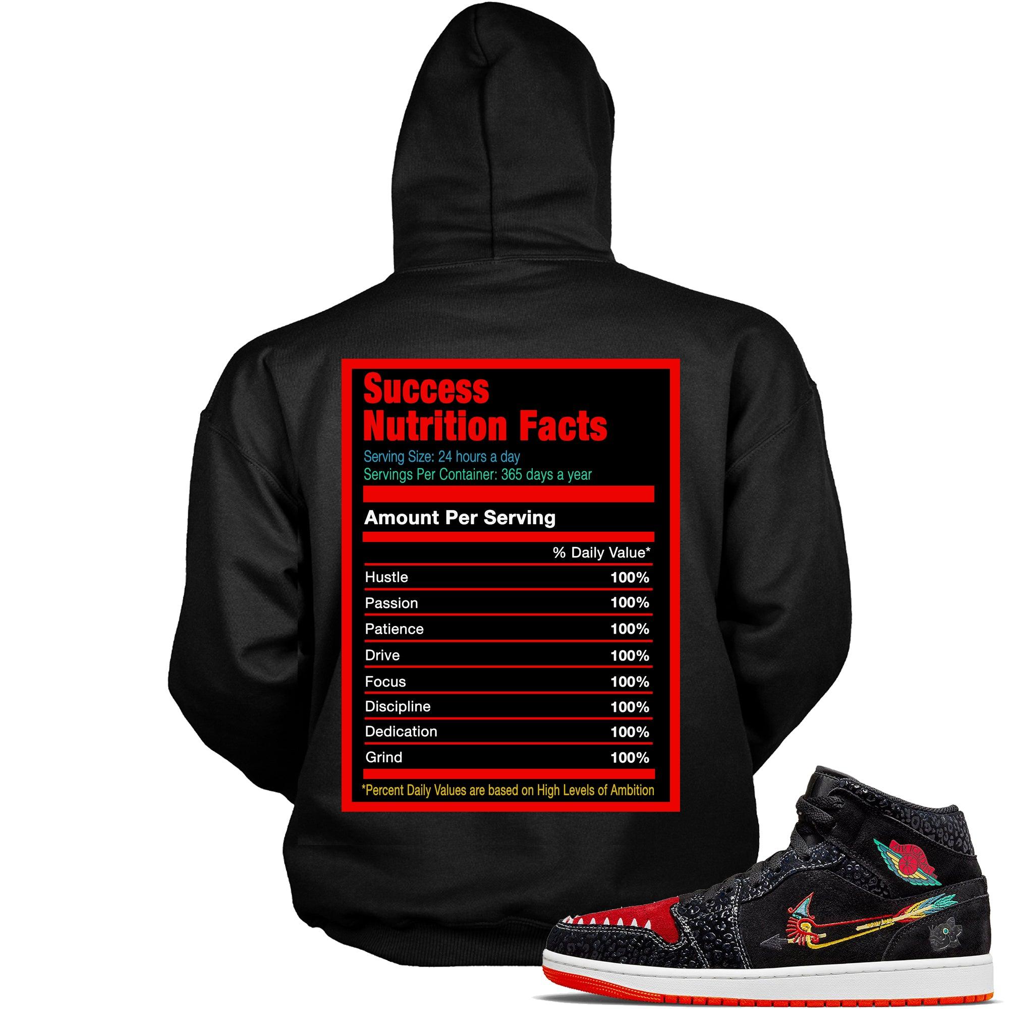 Success Nutrition Hoodie AJ 1 Siempre Familia photo