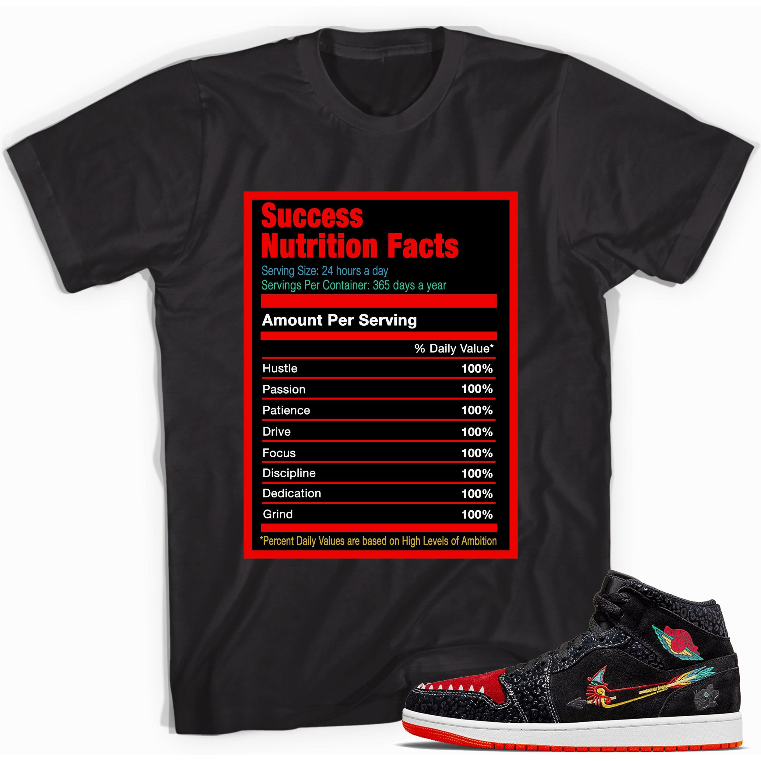 Success Nutrition Sneaker Tee AJ 1 Siempre Familia photo