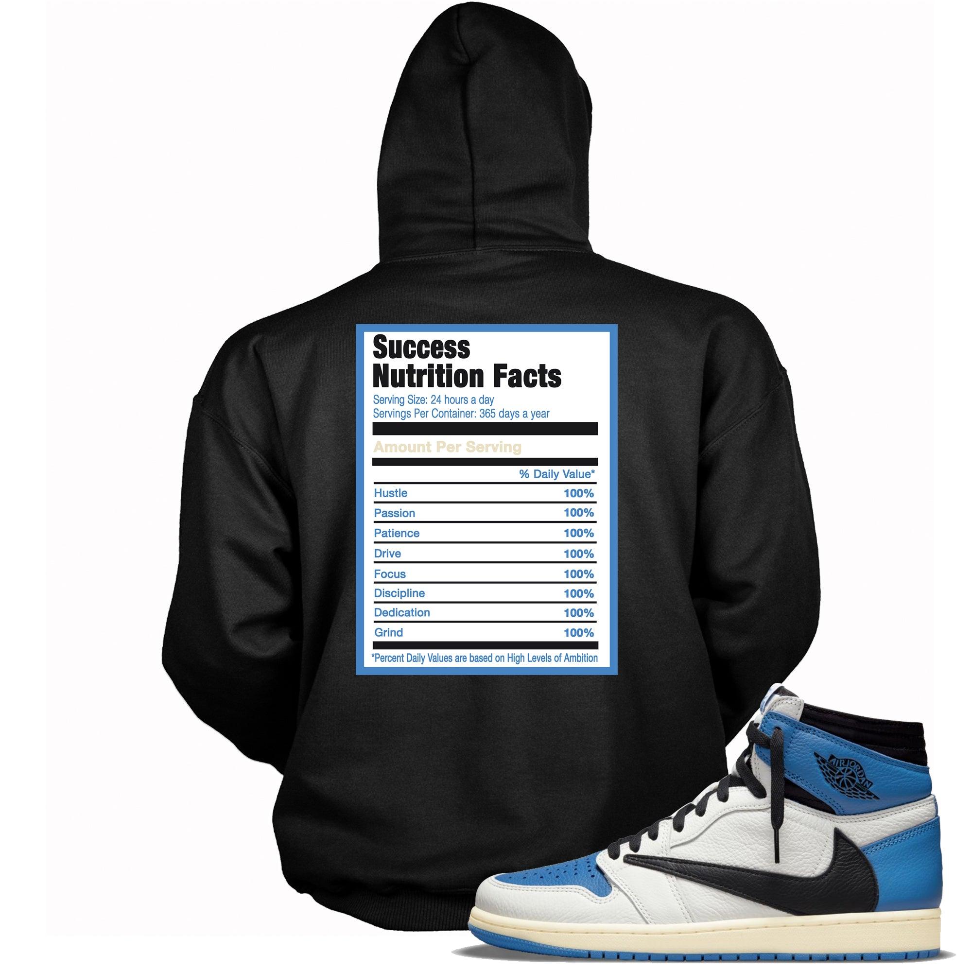 Success Nutrition Sneaker Sweatshirt AJ 1 High OG SP Fragment Design x Travis Scott photo
