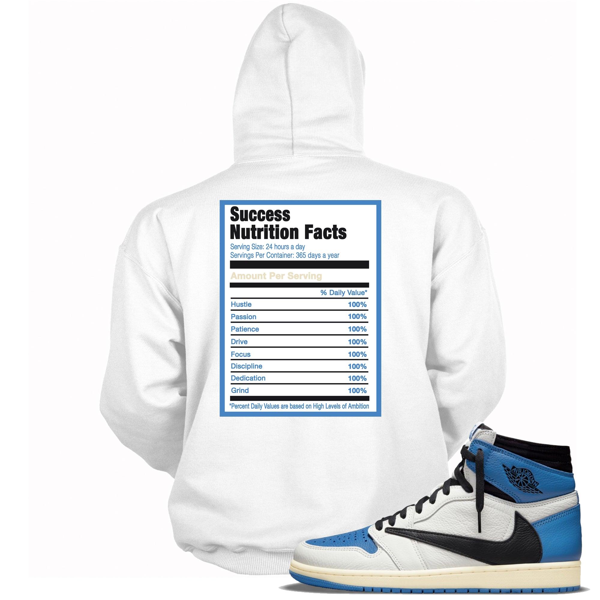 Success Nutrition Hoodie AJ 1 High OG SP Fragment Design x Travis Scott photo