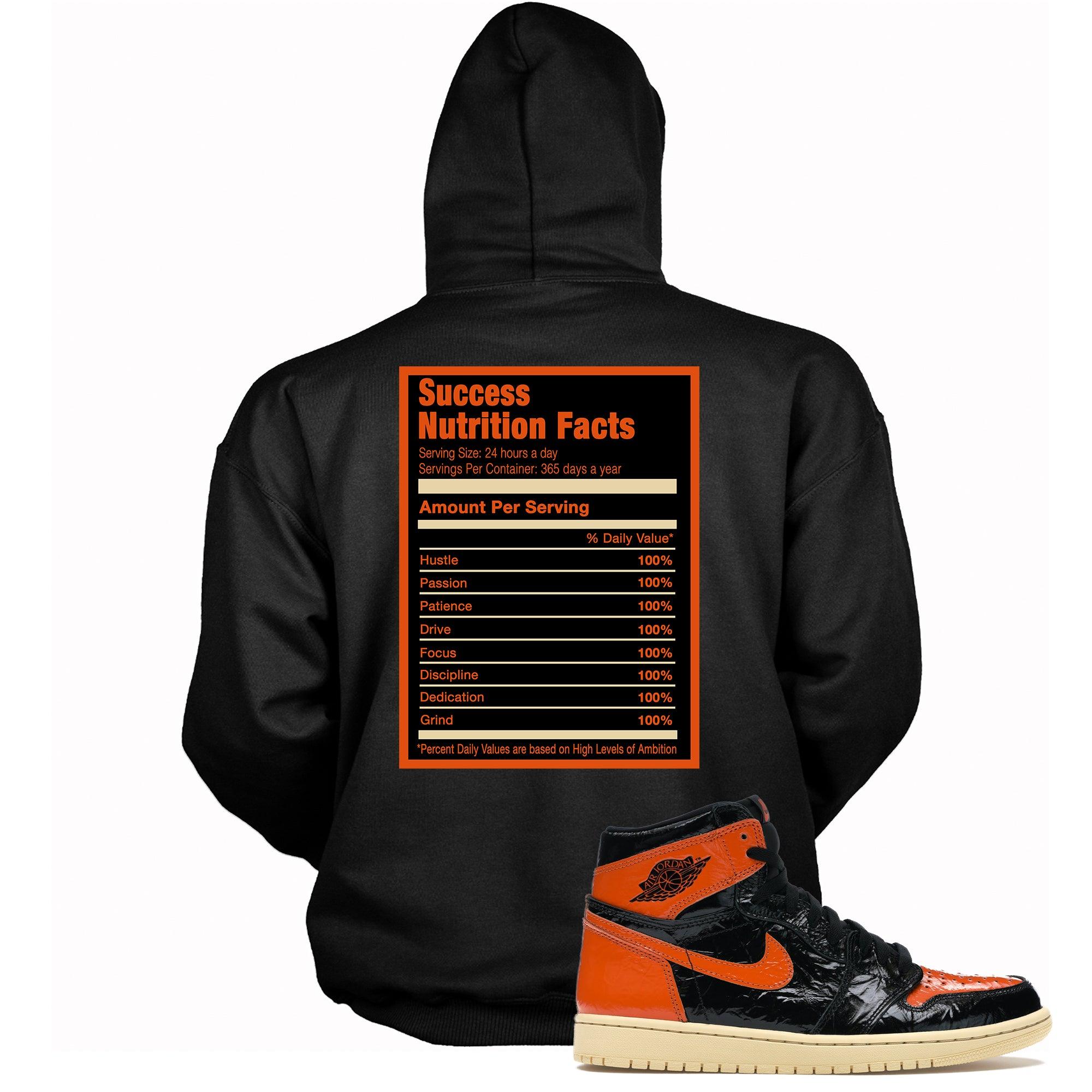 Success Nutrition Hoodie AJ 1 Retro High OG Shattered Backboard Sneakers photo