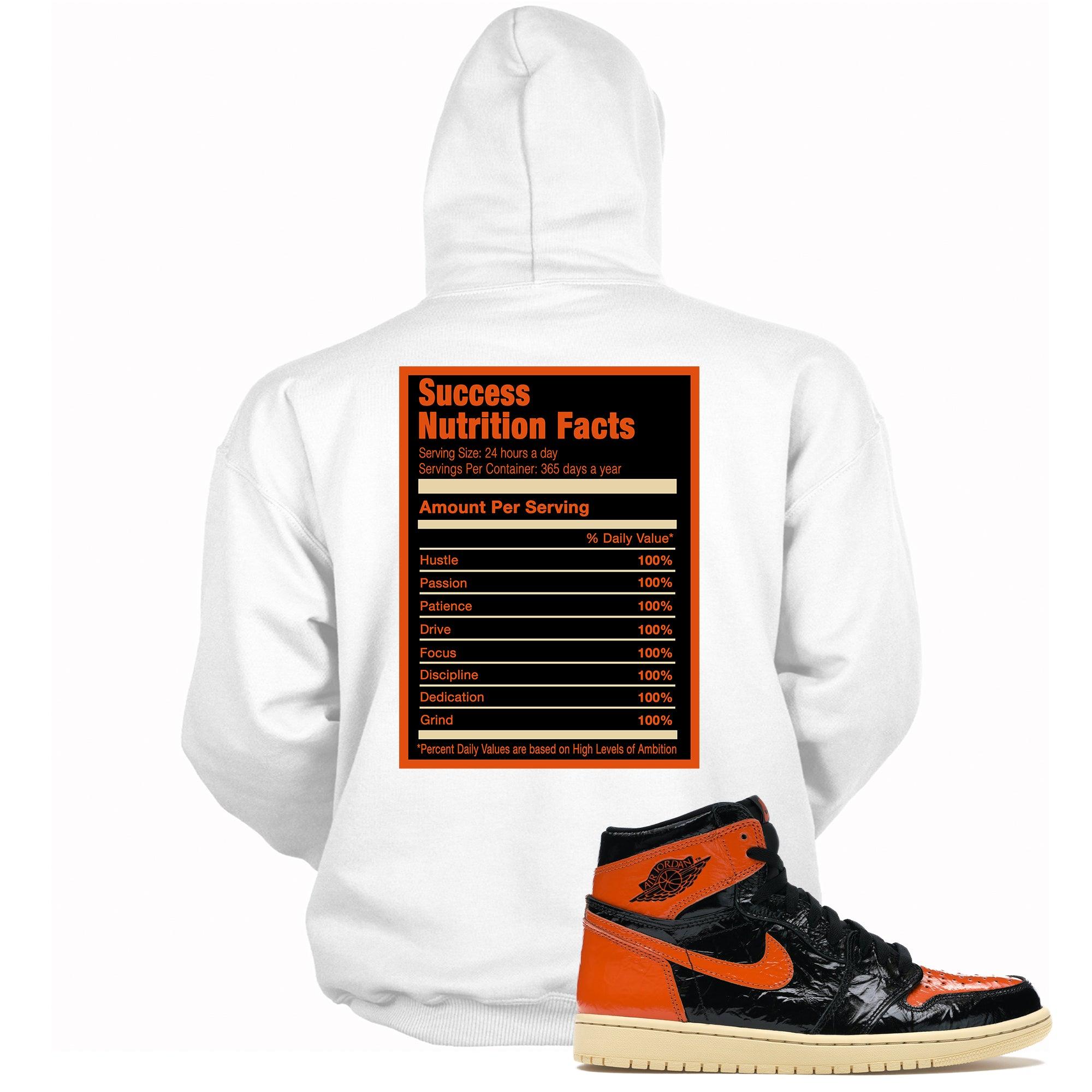 Success Nutrition Hoodie AJ 1 Retro High OG Shattered Backboard photo