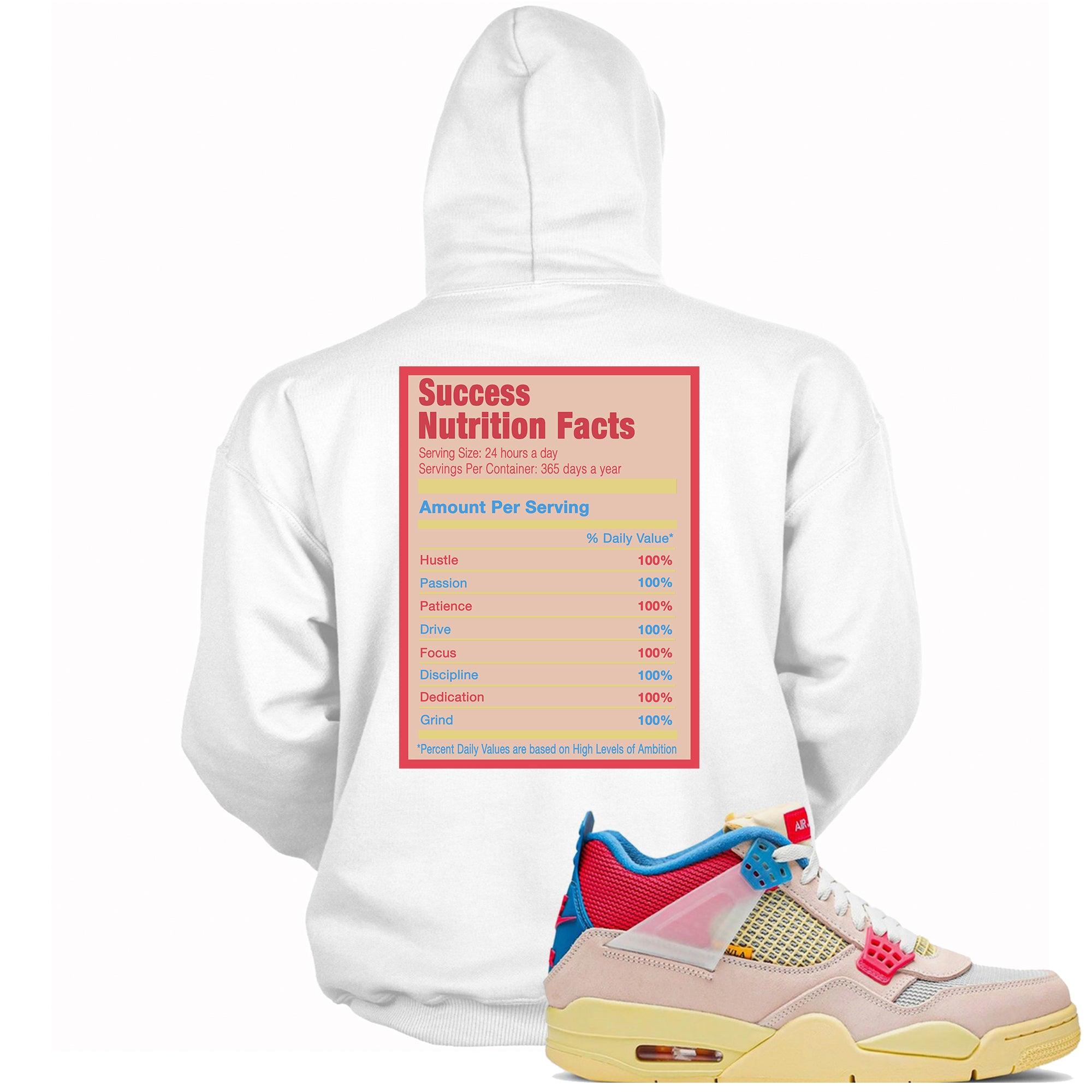 Success Nutrition Hoodie AJ 4 Union Guava photo