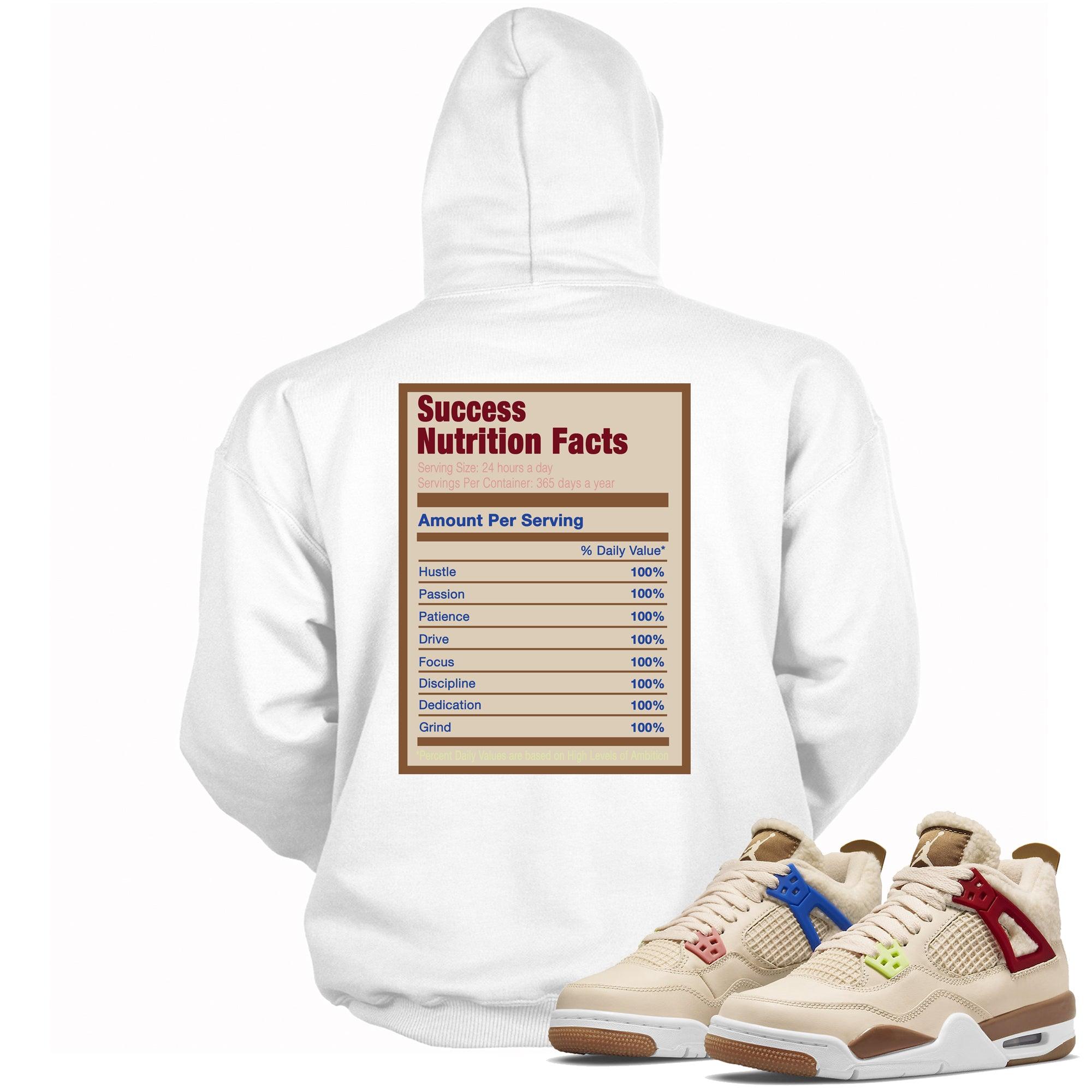 Success Nutrition Facts Sneaker Sweatshirt AJ 4 Wild Things photo