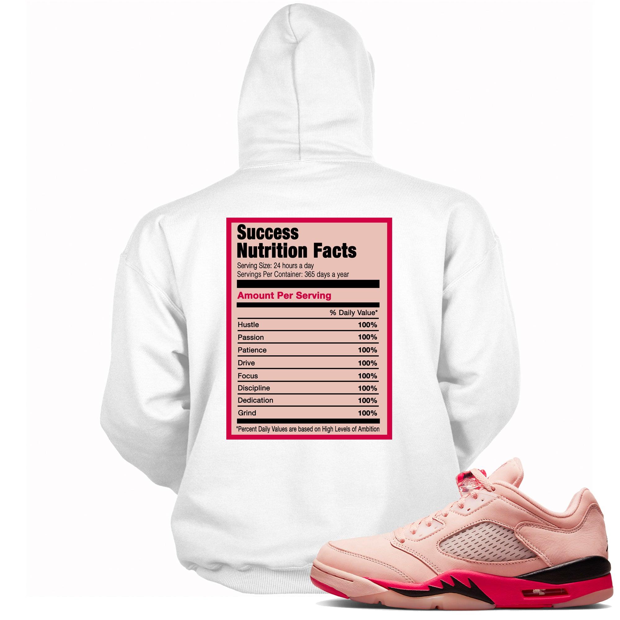 Success Nutrition Facts Hoodie AJ 5 Arctic Orange photo