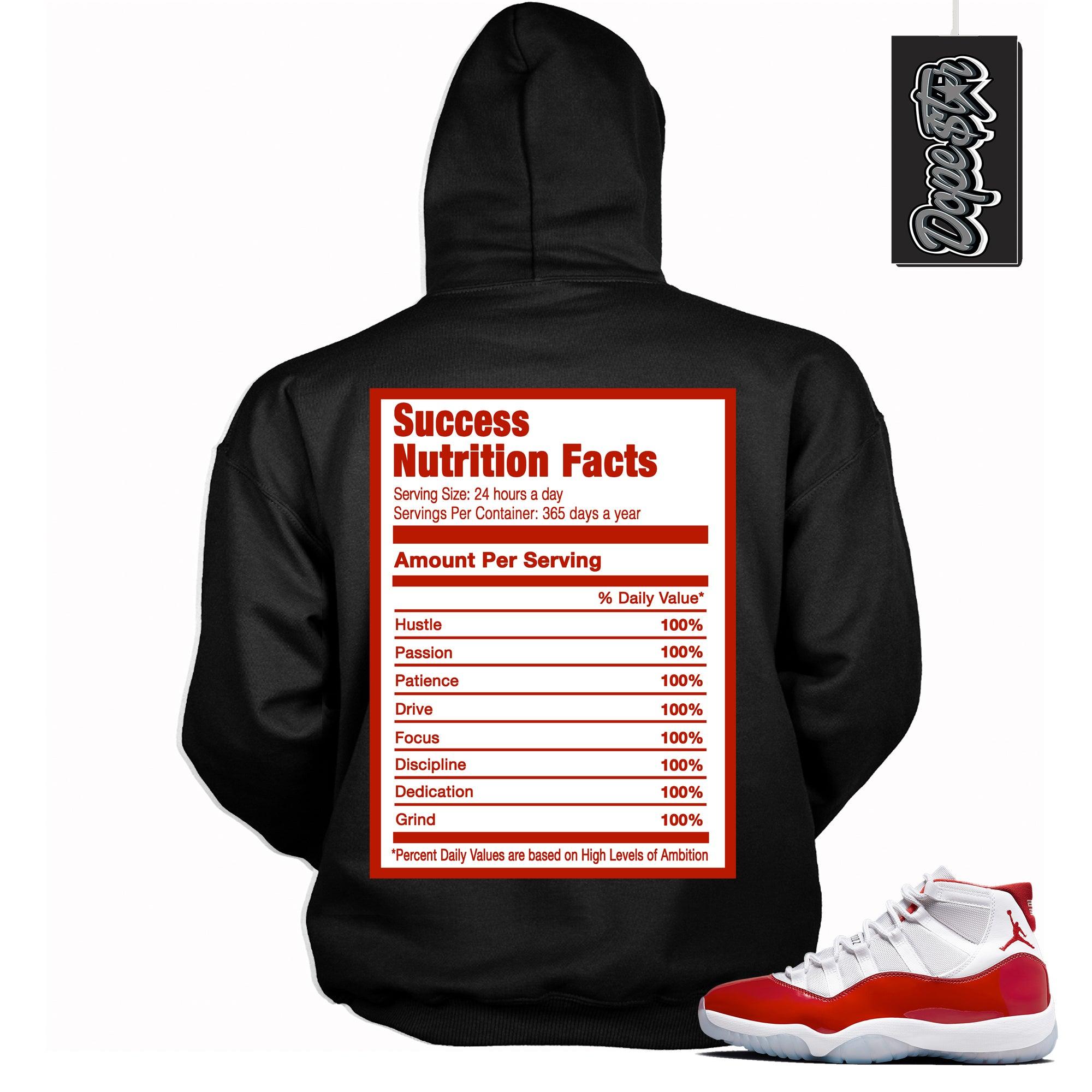 Success Nutrition Hoodie Air Jordan 11 Cherry photo