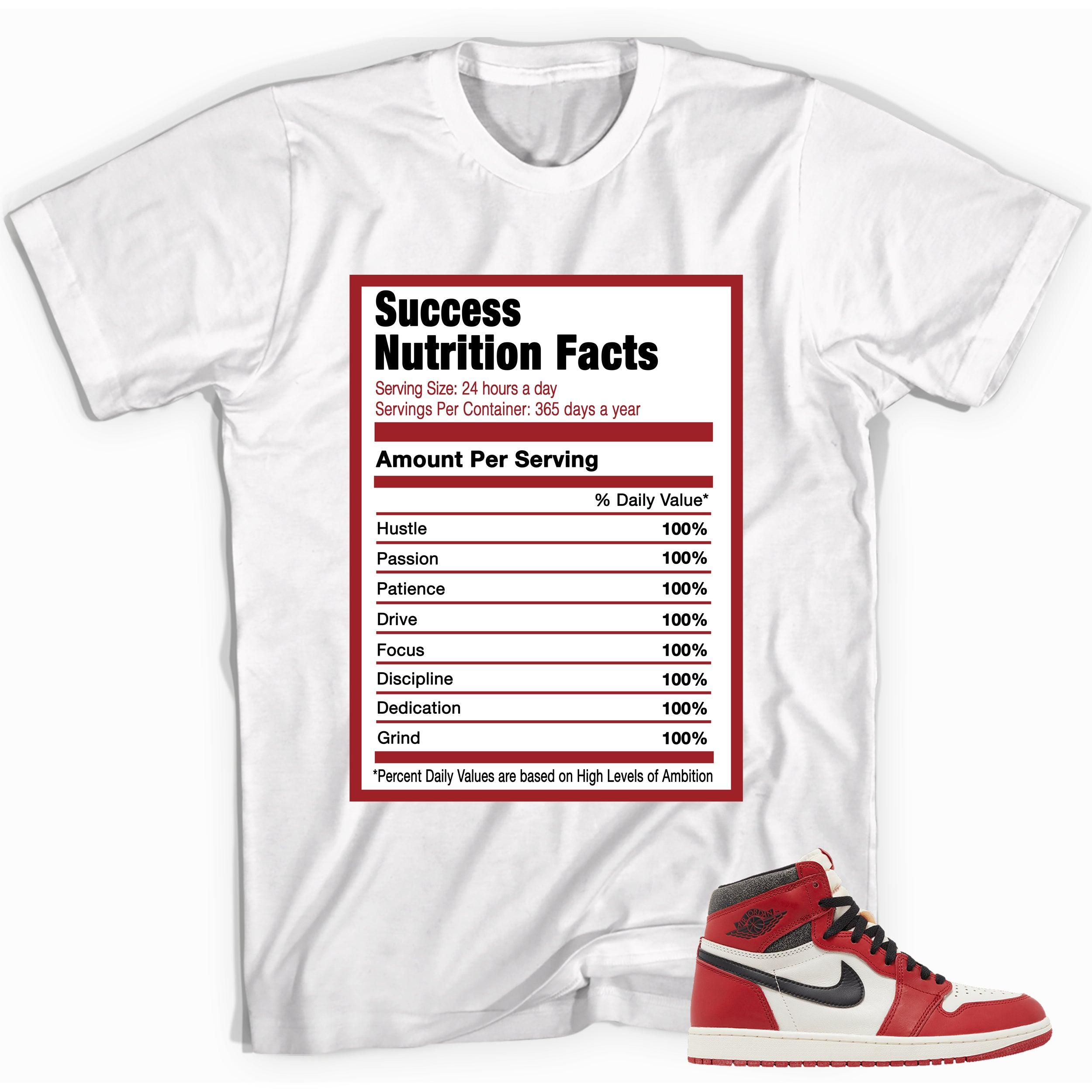 Success Nutrition Shirt AJ 1 Retro High OG Lost and Found photo