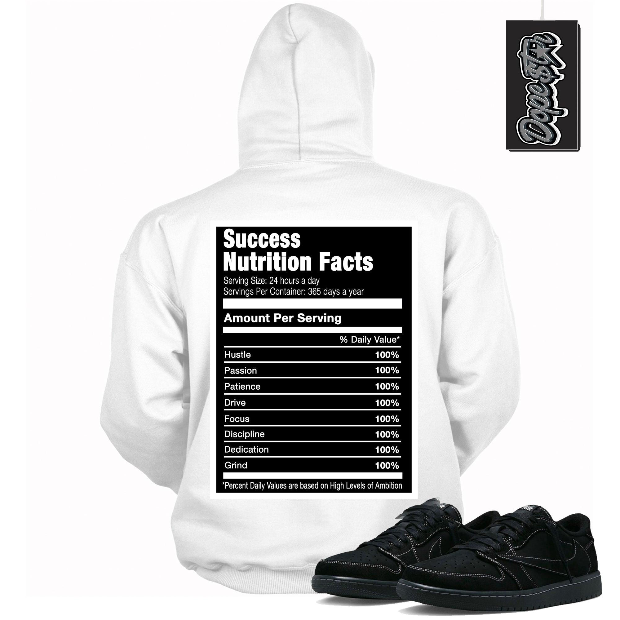 Success Nutrition Sweatshirt AJ 1 Retro Low OG SP Travis Scott Black Phantom photo