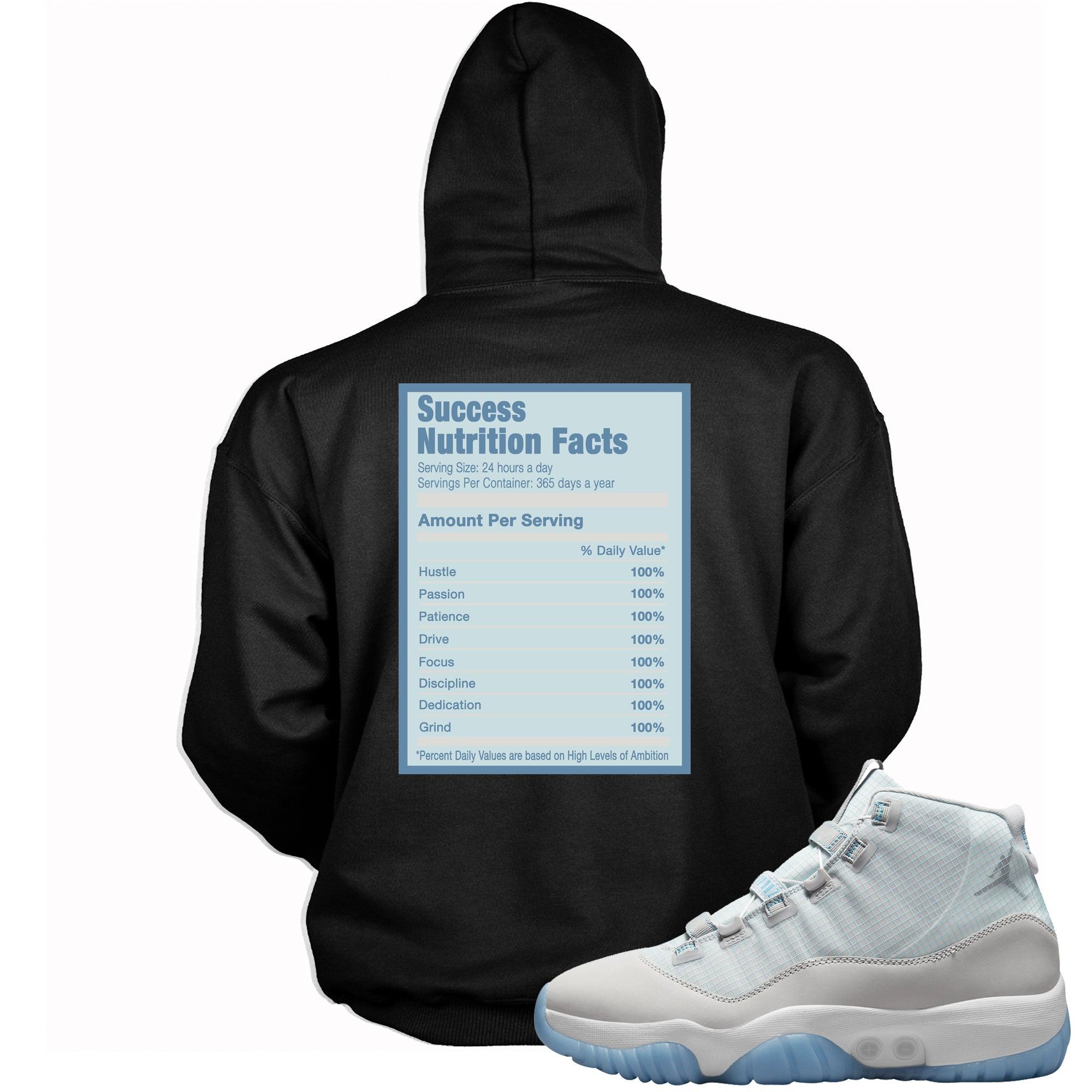 Success Nutrition Sneaker Sweatshirt AJ 11 Adapt Dark Powder Blue photo
