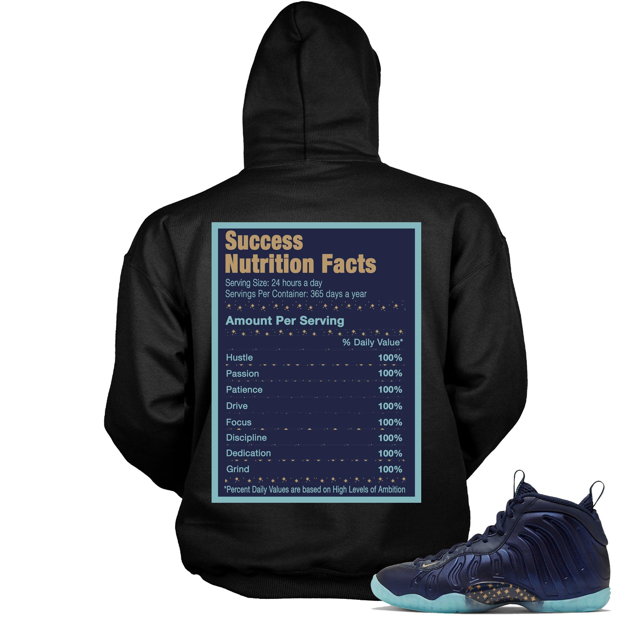 Success Nutrition Sweatshirt Air Foamposite One Obsidian Metallic Gold photo