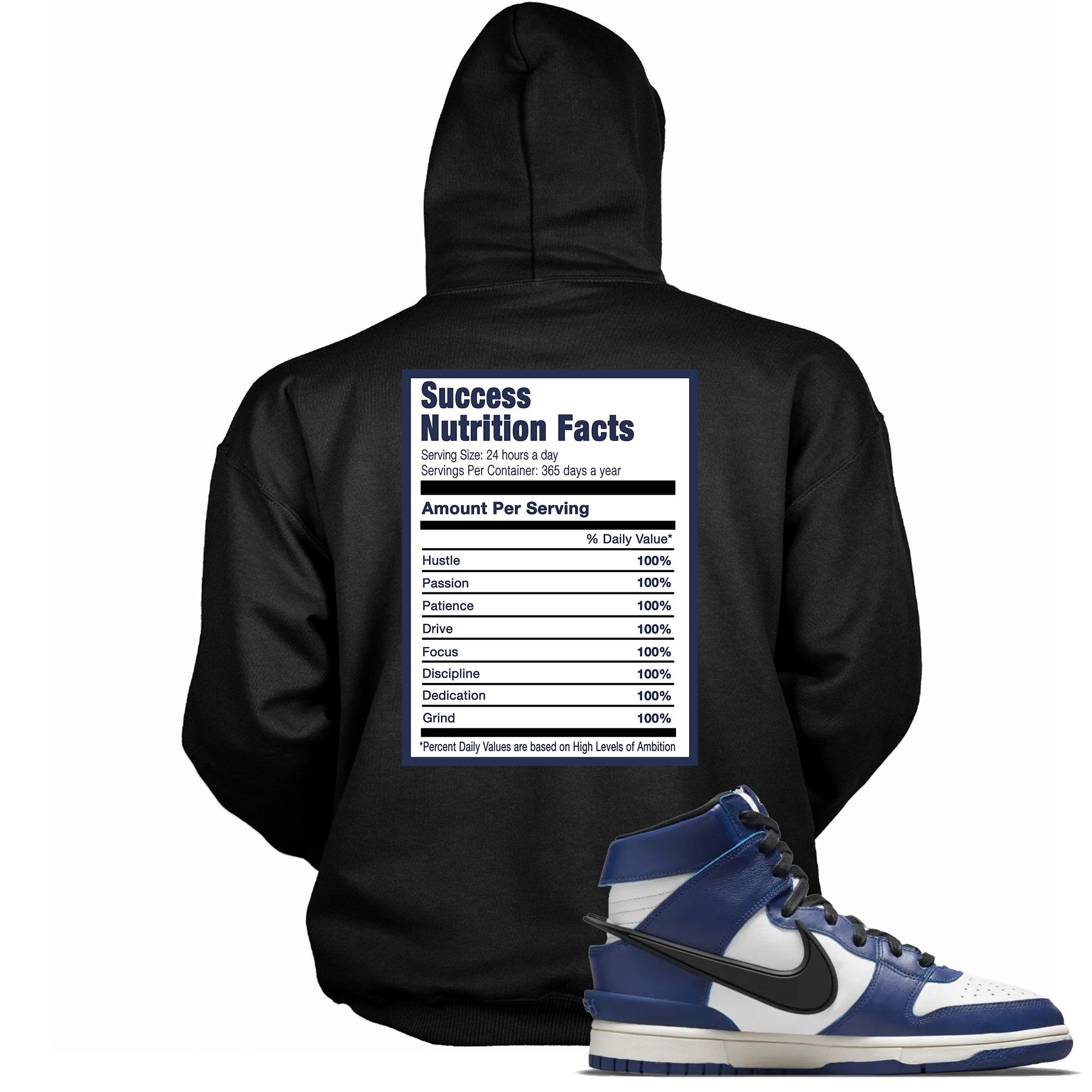 Success Nutrition Sneaker Sweatshirt Nike Dunk High AMBUSH Deep Royal photo