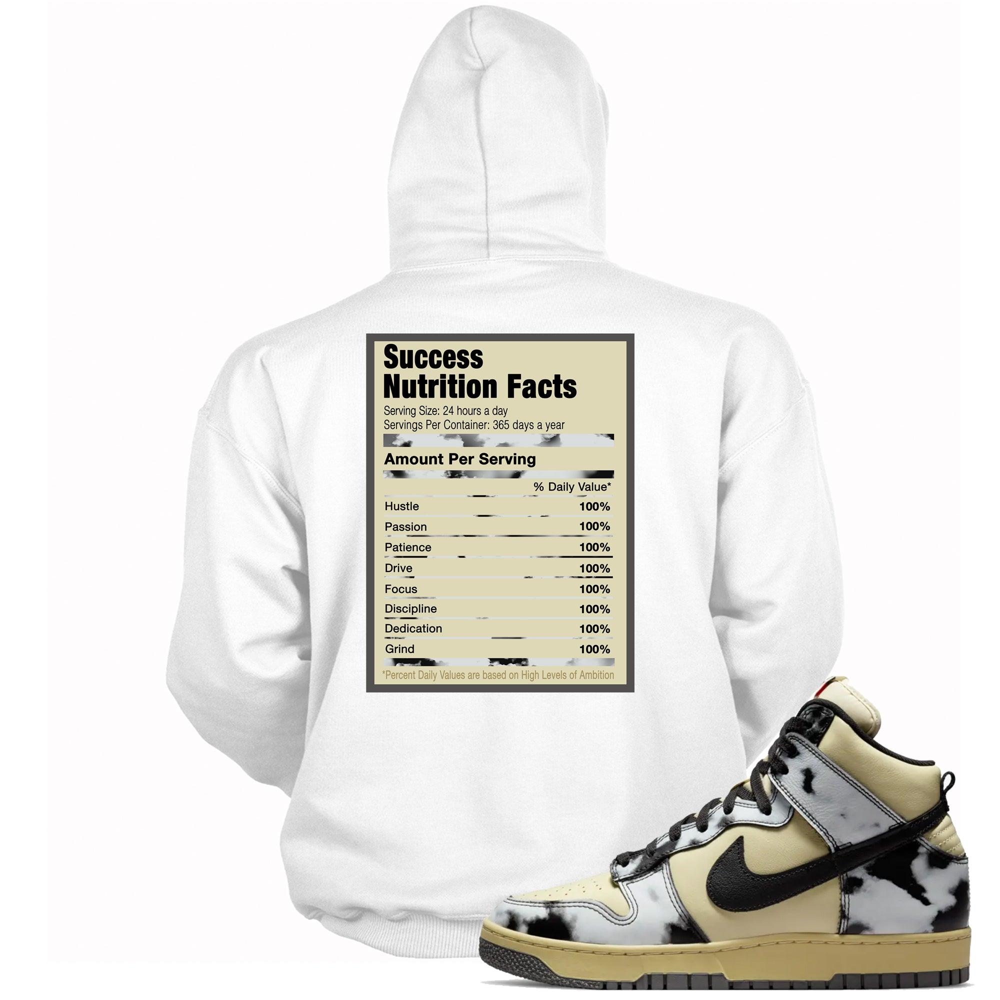 Success Nutrition Sneaker Sweatshirt Dunk High 1985 Black Acid Wash photo