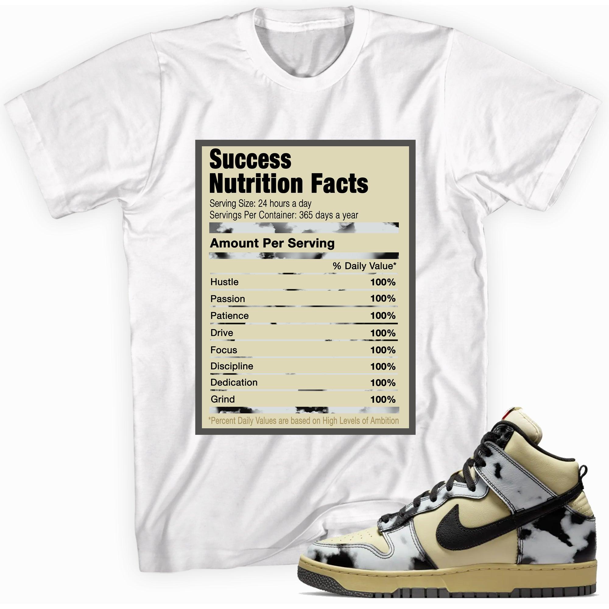 Success Nutrition Sneaker Tee Dunk High 1985 Black Acid Wash photo