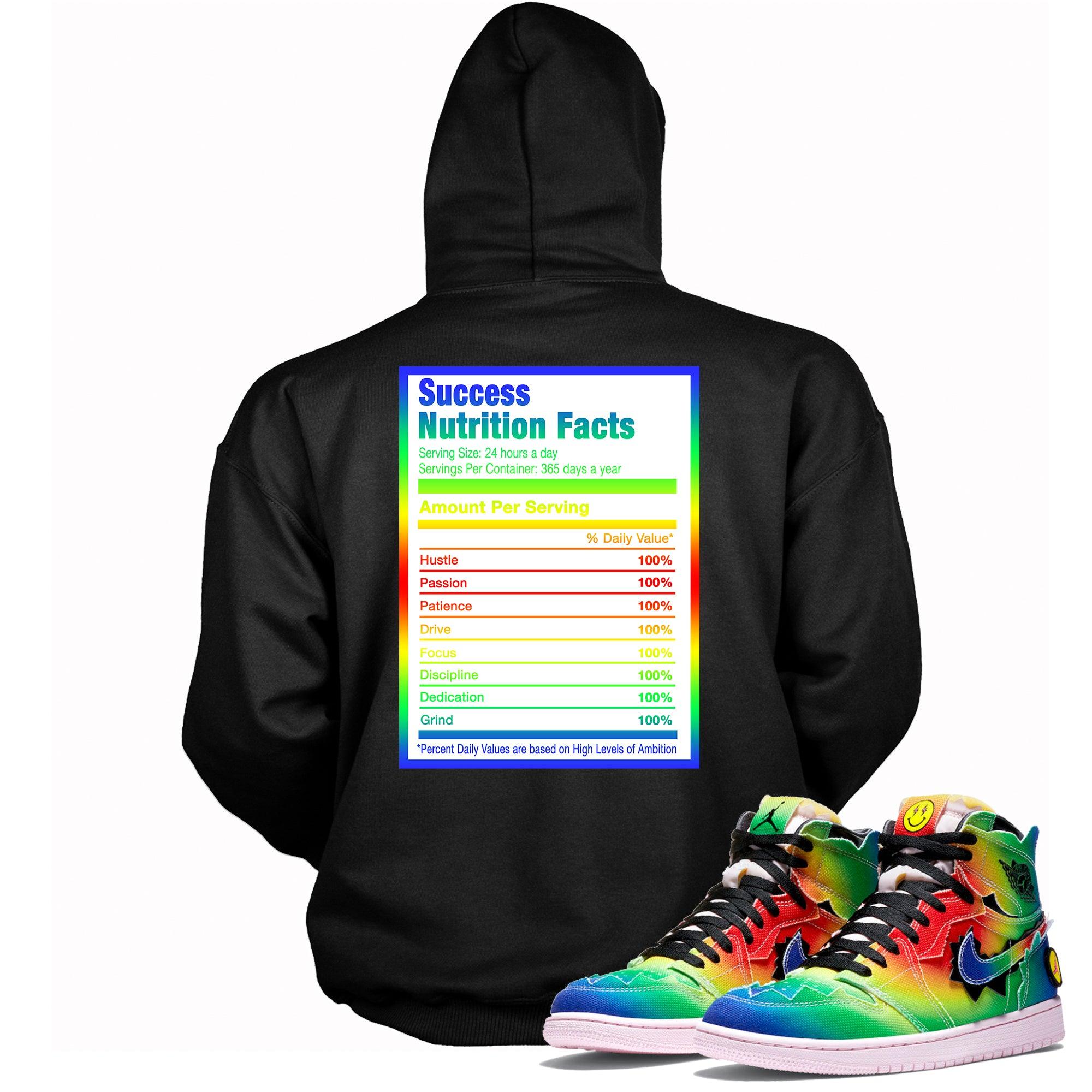 Success Nutrition Facts Sneaker Sweatshirt J Balvin Air Jordan 1 photo