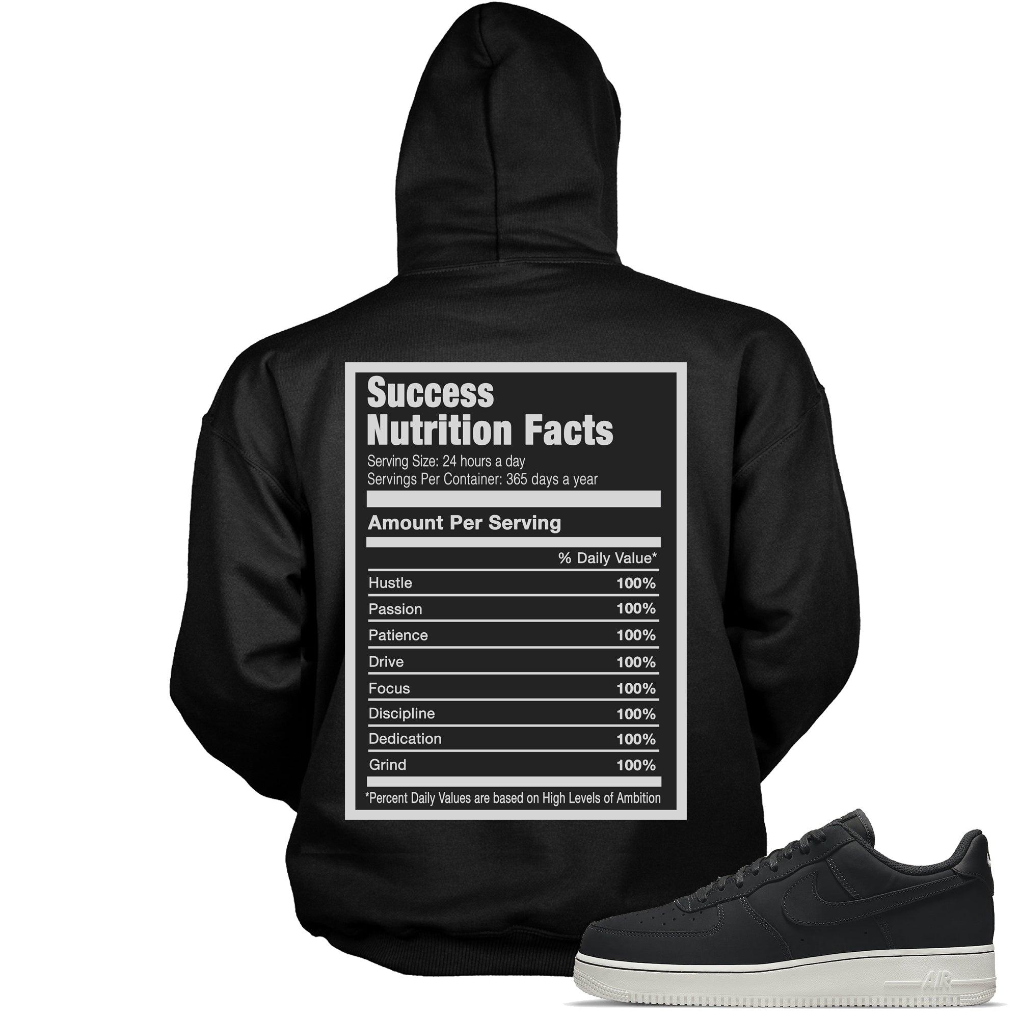 Success Nutrition Hoodie Nike Air Force 1 Low LX Off Noir Black photo