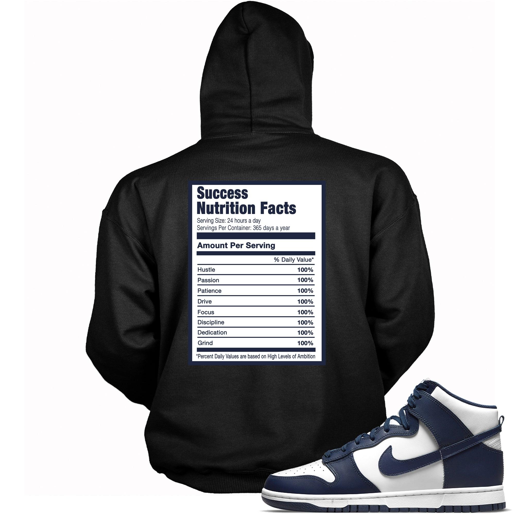 Success Nutrition Sneaker Sweatshirt Nike Dunk High Championship Navy photo