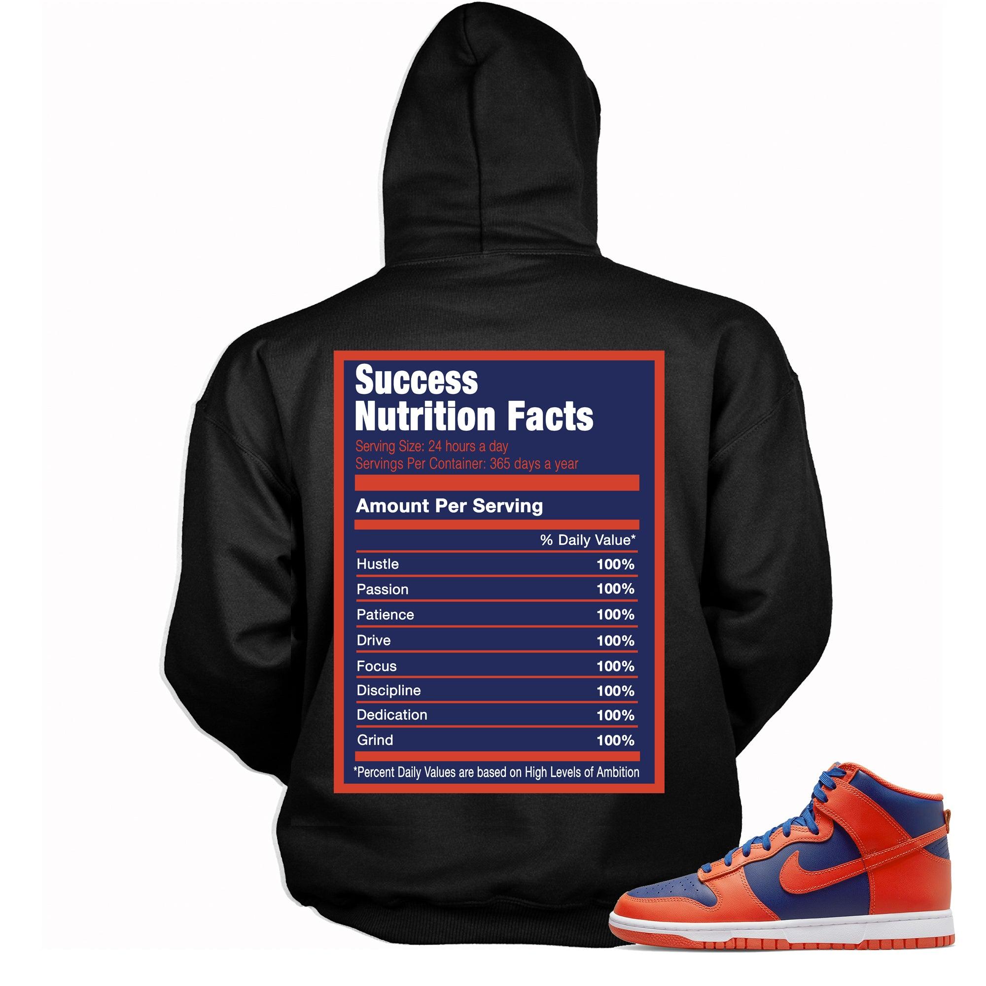 Success Nutrition Sneaker Sweatshirt Nike Dunk High Knicks photo