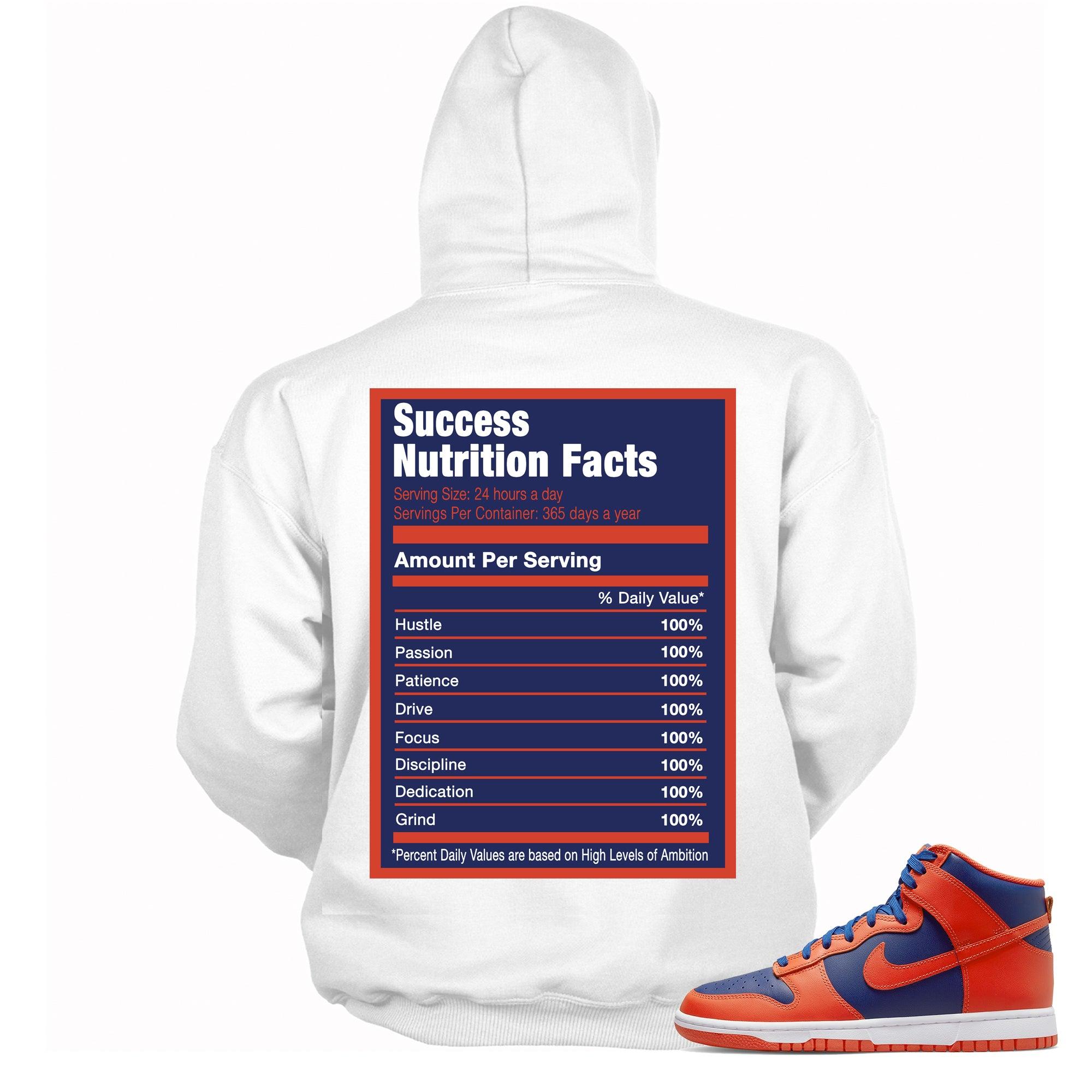 Success Nutrition Hoodie Nike Dunk High Knicks photo