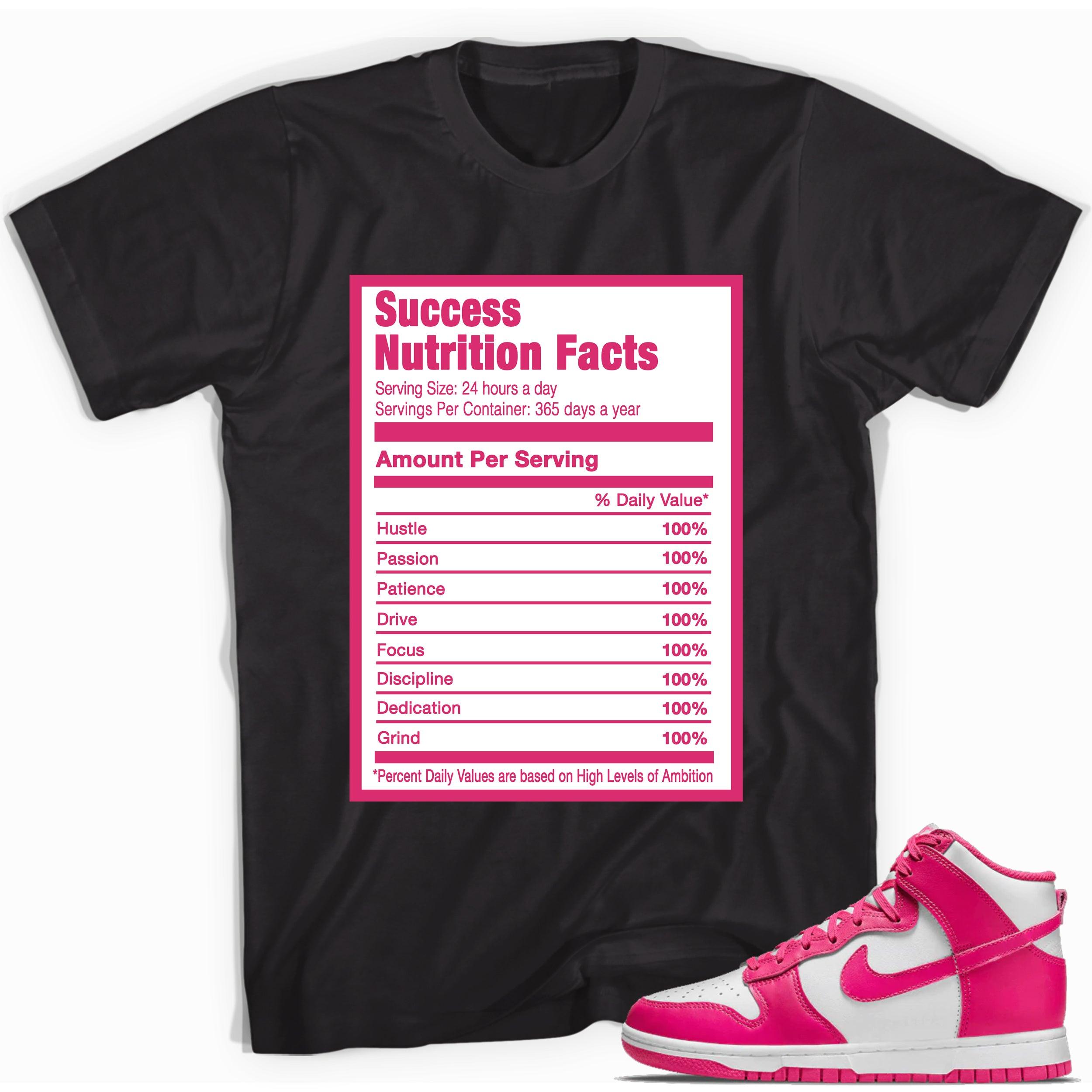 Success Nutrition Shirt Nike Dunk High Pink Prime photo