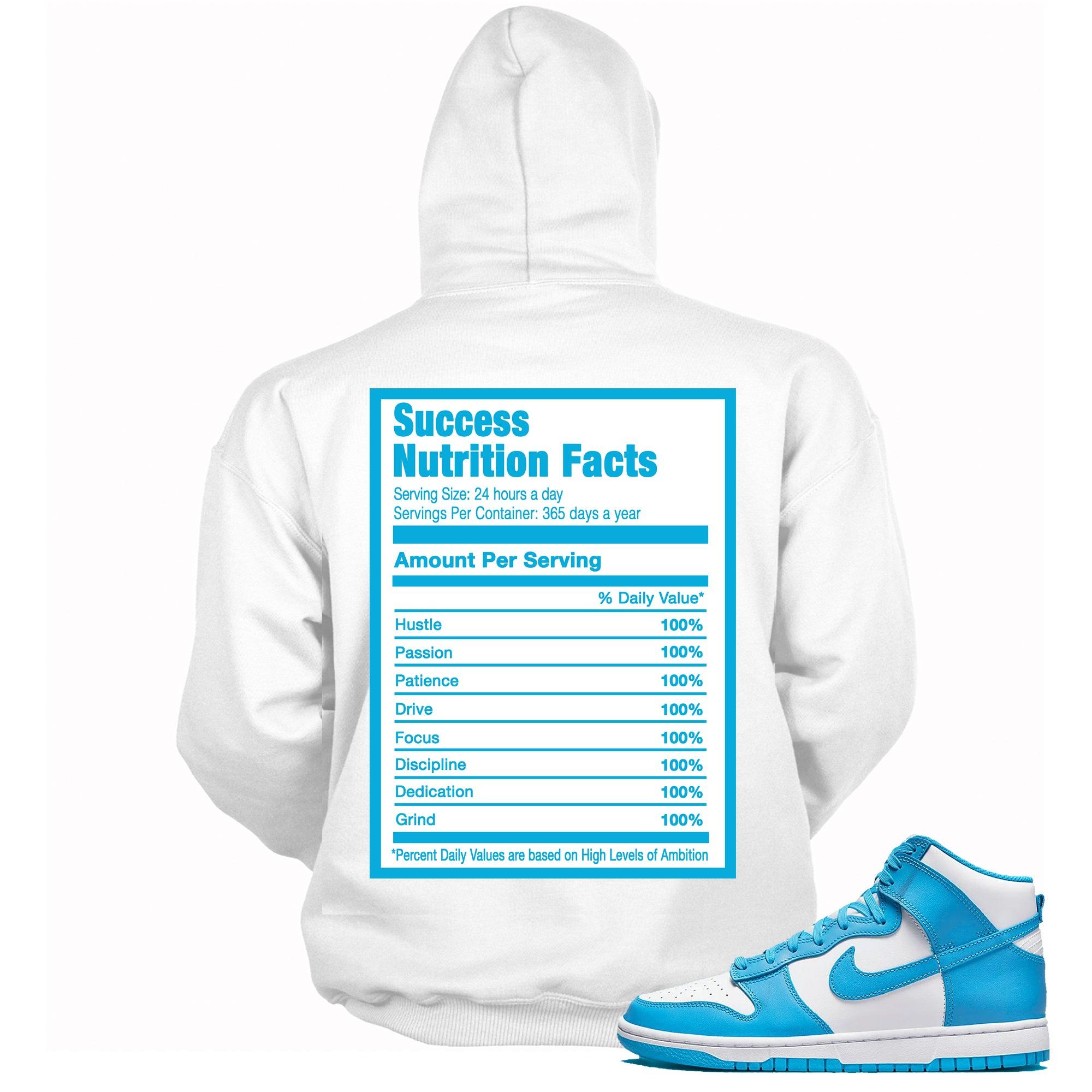 Success Nutrition Hoodie Nike Dunk High Retro Laser Blue photo