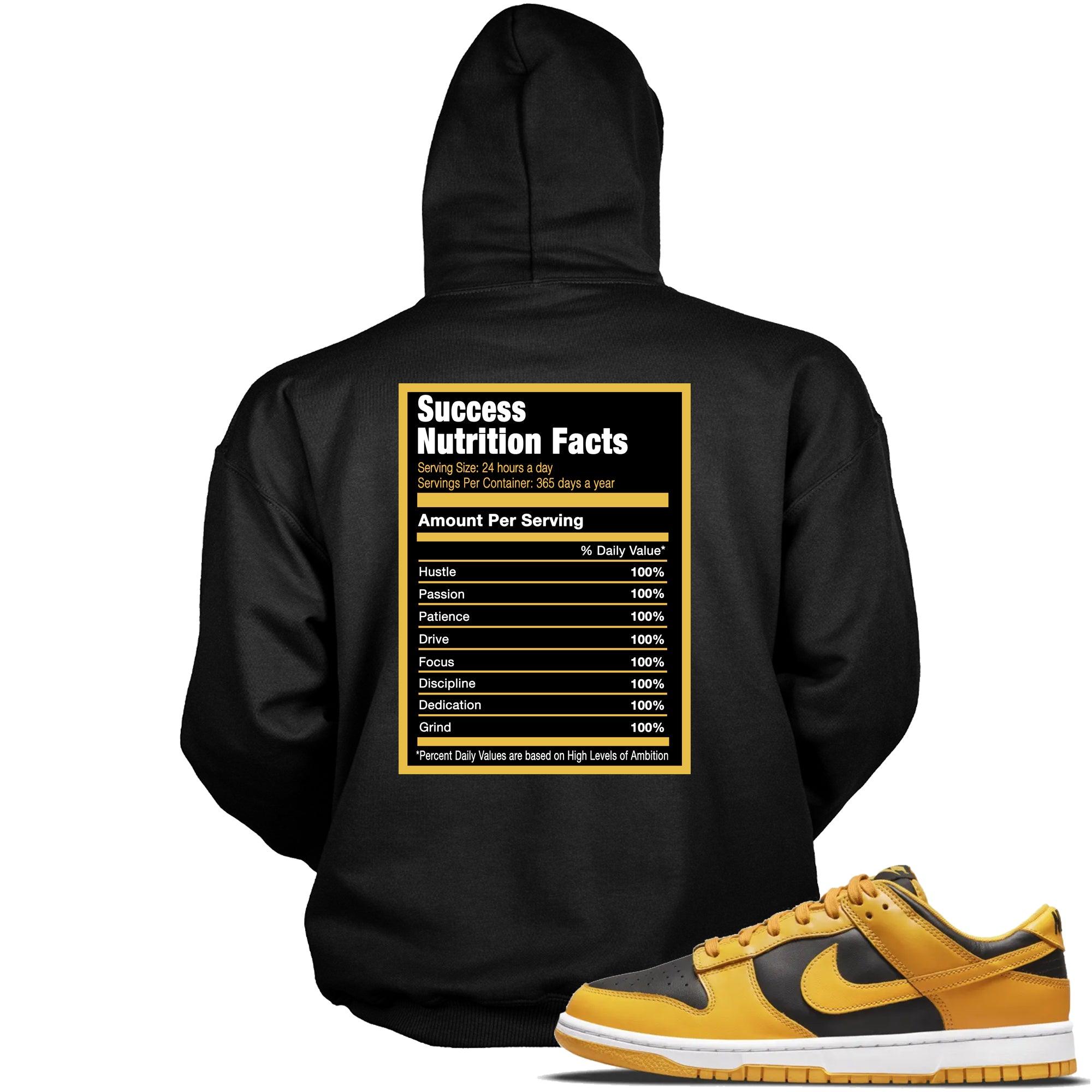 Success Nutrition Sneaker Sweatshirt Nike Dunk Low Goldenrod photo