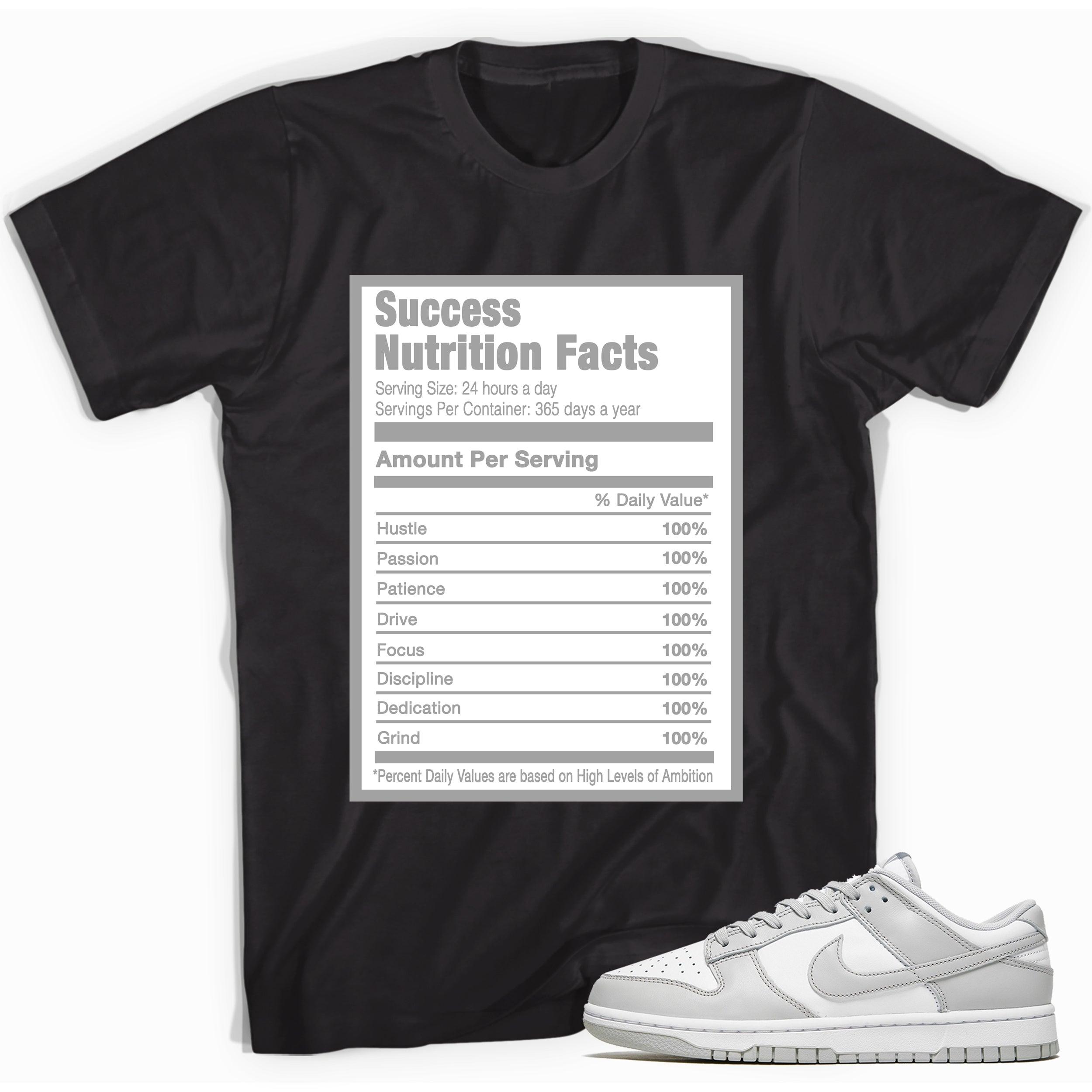 Success Nutrition Shirt Nike Dunk Low Grey Fog photo