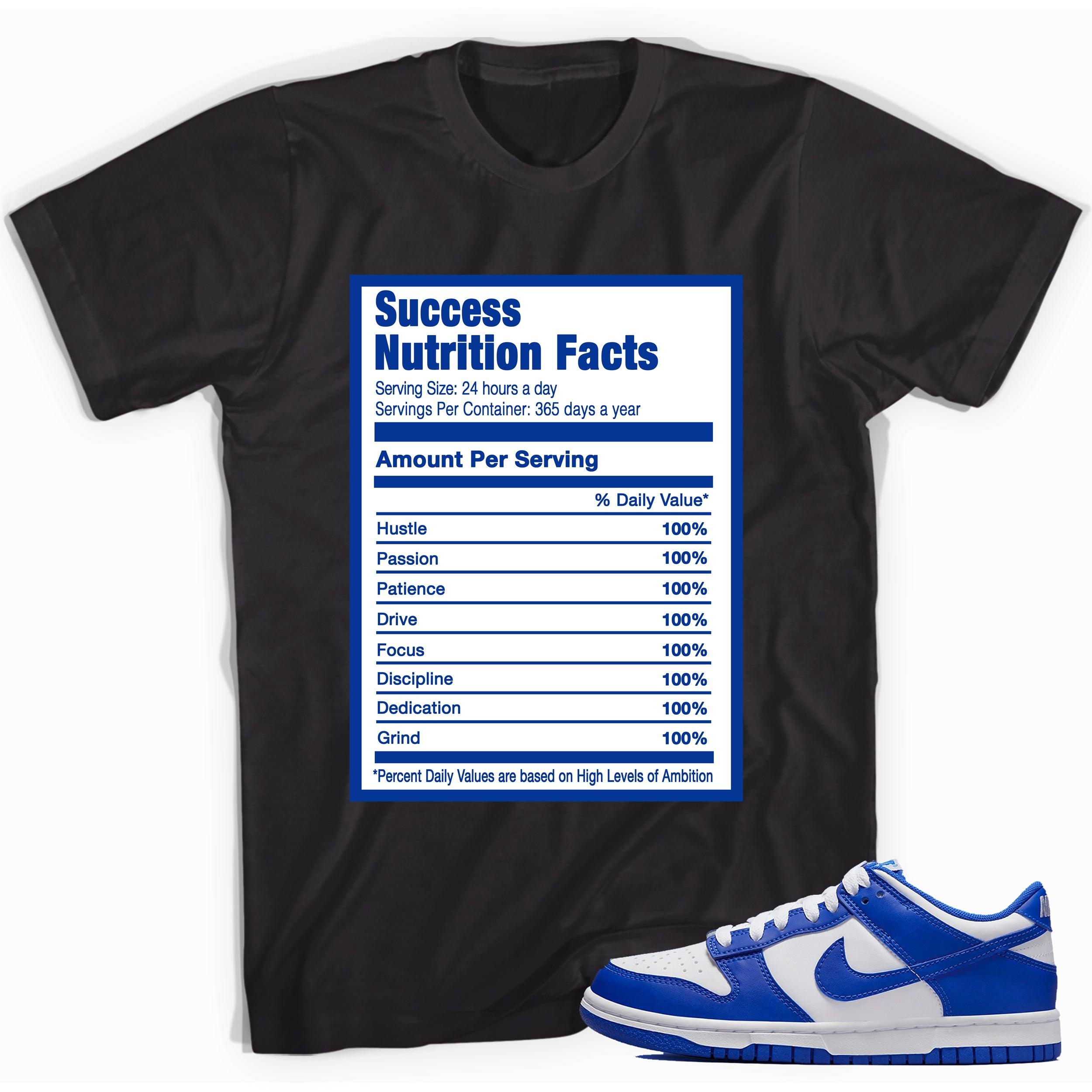 Success Nutrition Shirt Nike Dunk Low Racer Blue photo